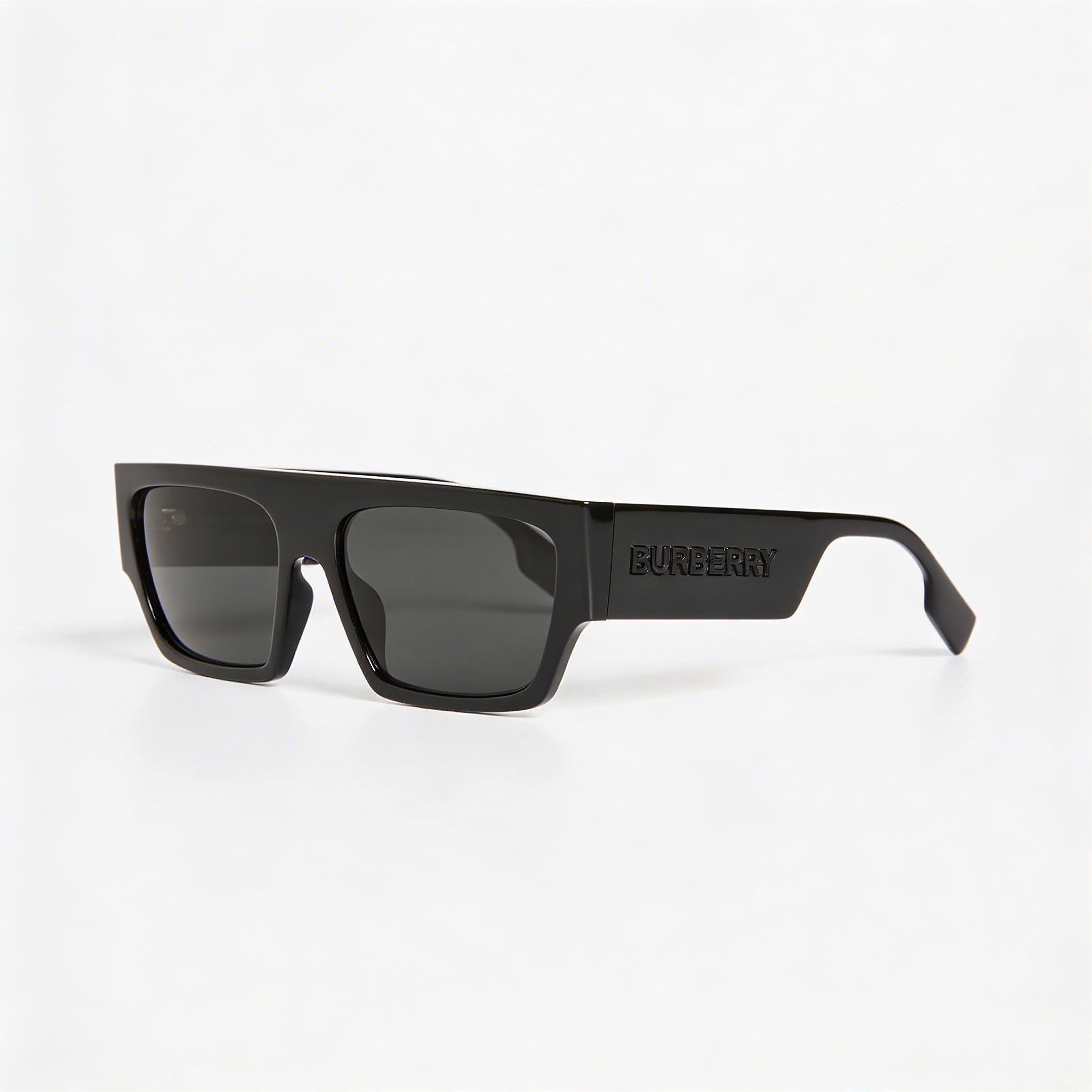 BURBERRY Classic Women's Multicolour Plastic Frame Dark Grey UV Protection Prescription-Ready Sunglasses 58mm, Photo 3