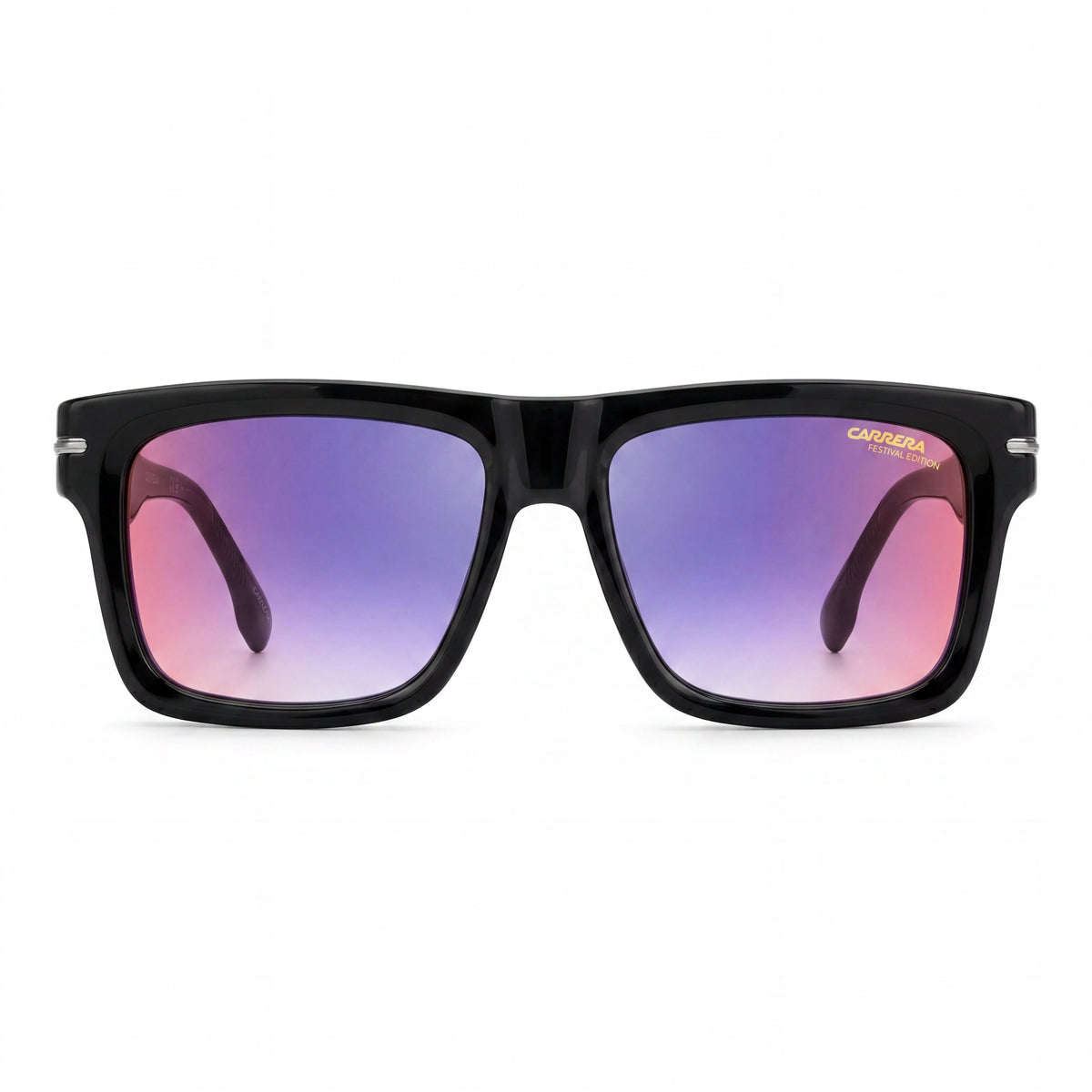 Gafas de sol Carrera 305/S rectangulares negras y azules unisex, 54 mm, Photo 2