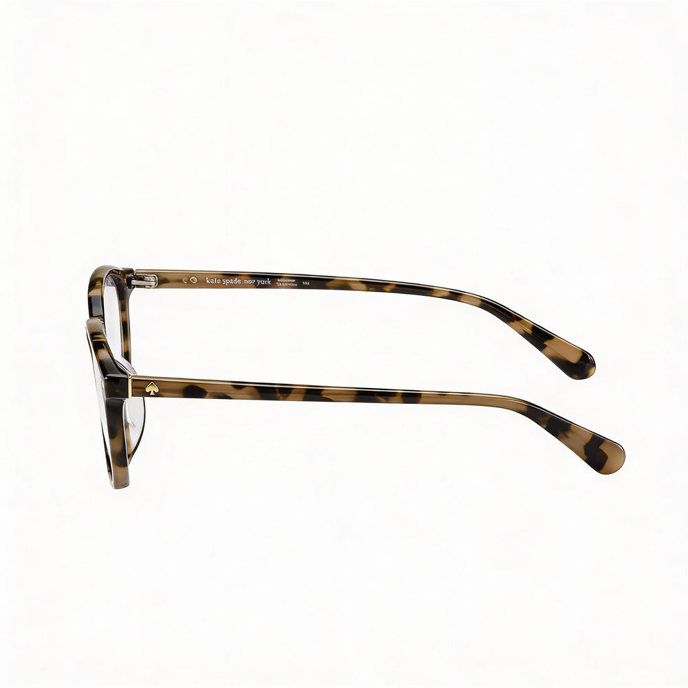 Gafas de sol EVANGELINE/F de Kate Spade New York para mujer, con montura de acetato color habana oscuro y lentes color habana de 53 mm