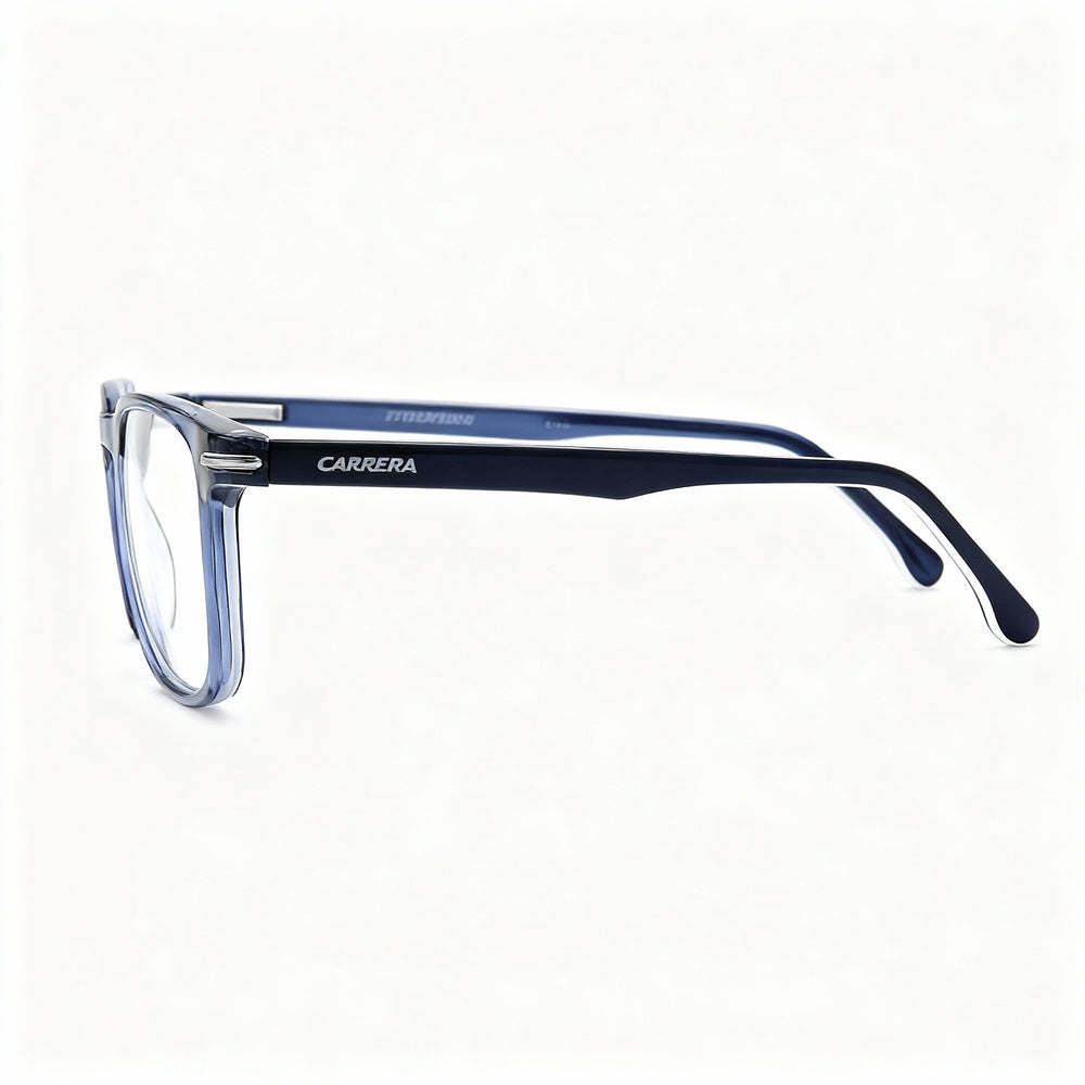 Gafas de sol Carrera 308 unisex de acetato azul, estilo casual, no polarizadas, de 53 mm
