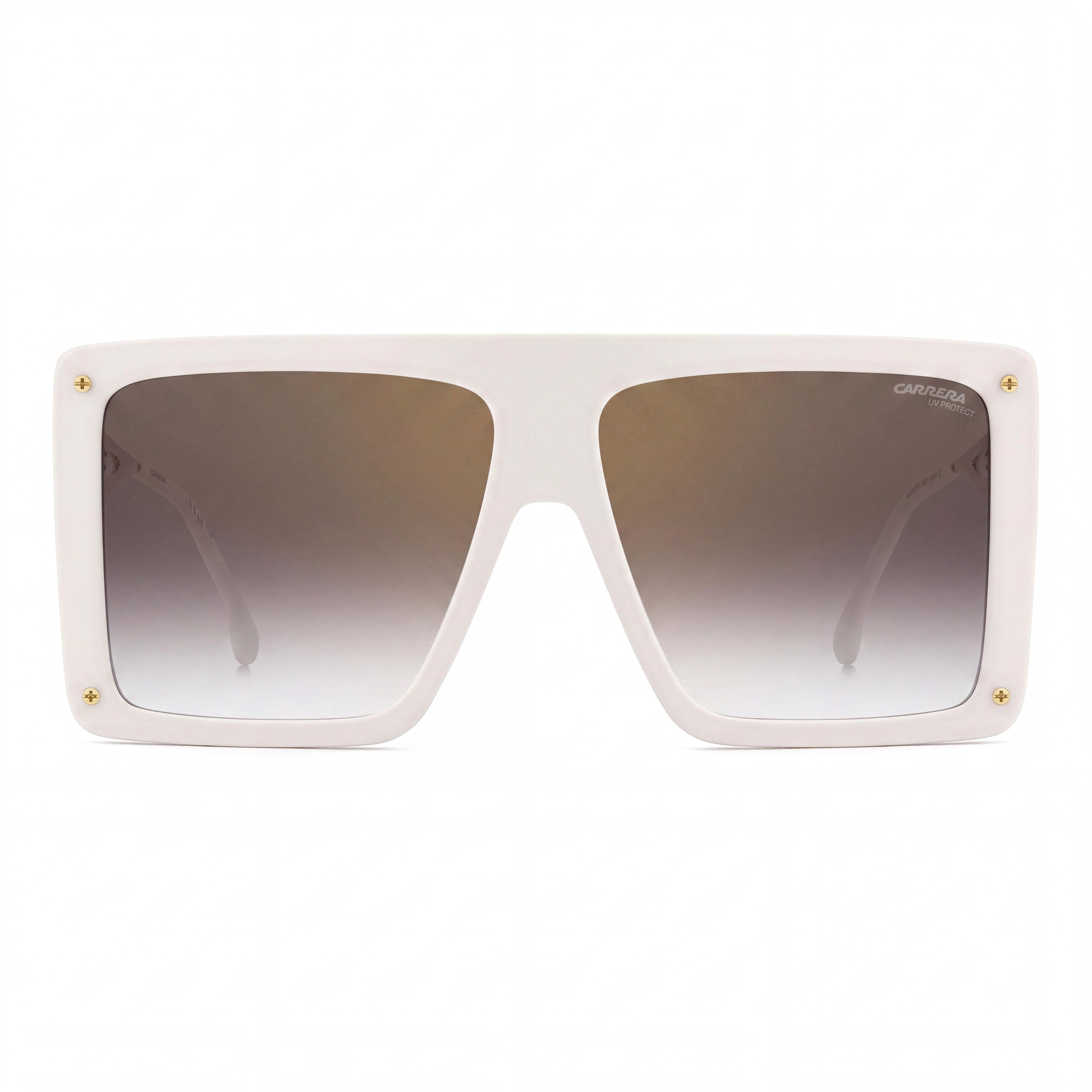 Carrera Ca Unica/Se Rectangular Parte Superior Plana Espejo Dorado para Mujer Lente Degradado Burdeos Acetato Protección UV Gafas de Sol 60mm, Photo 2