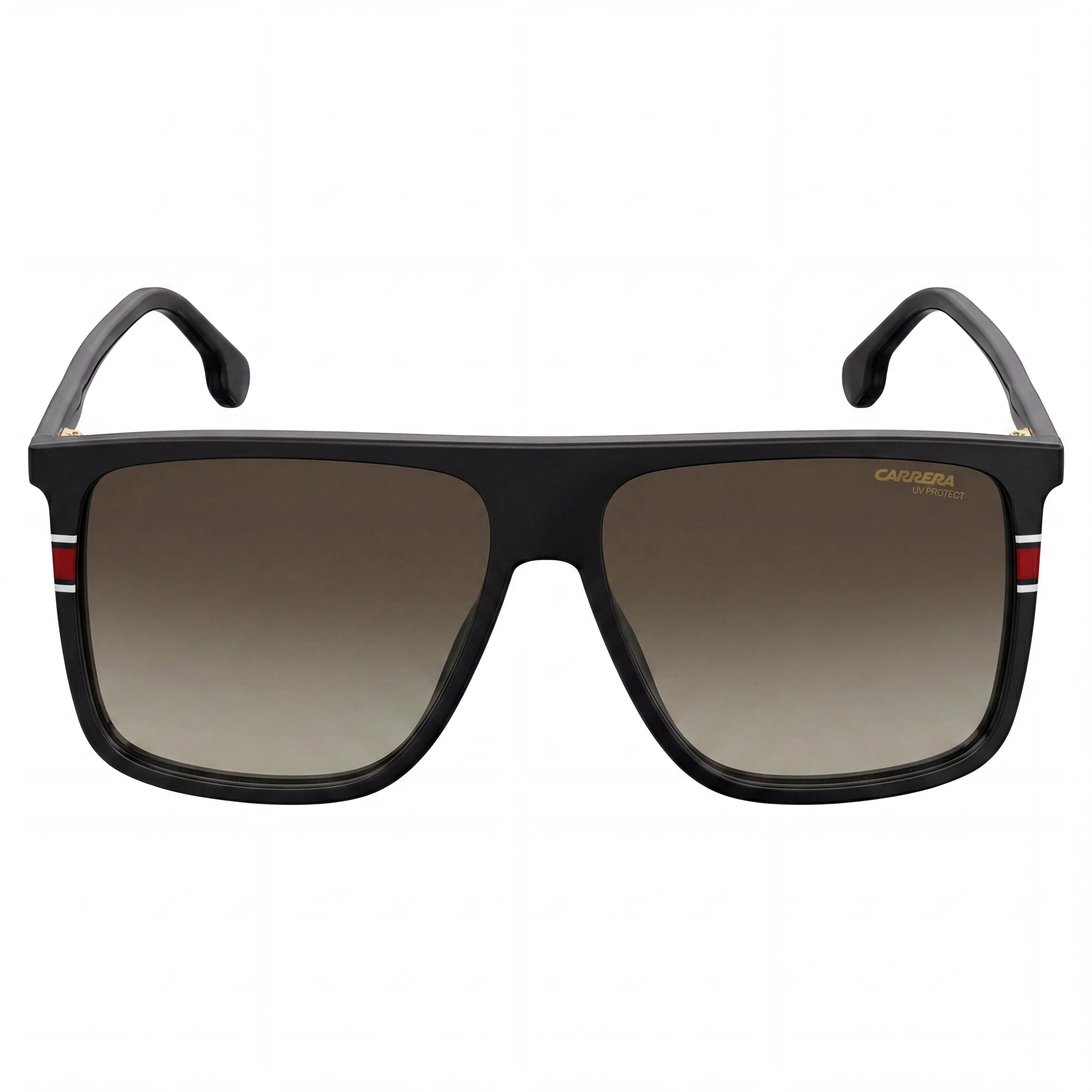 Gafas de sol unisex Carrera 172/N/S de plástico degradado, no polarizadas, con protección UV, color negro/marrón, 58 mm, Photo 2