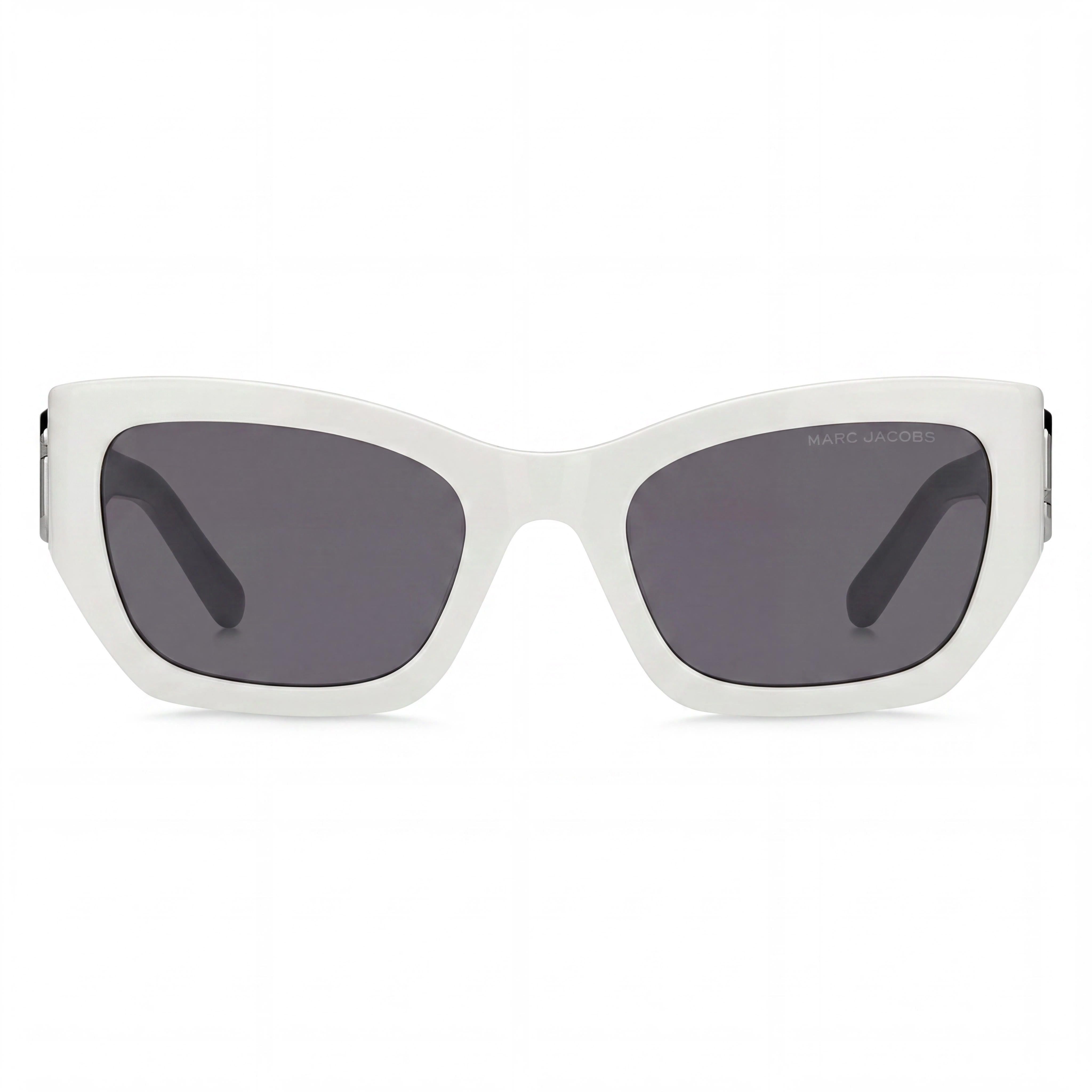 Gafas de sol Marc Jacobs Cat Eye para mujer, montura negra-gris, lentes negras, protección UV del 100%, 53 mm, Photo 2