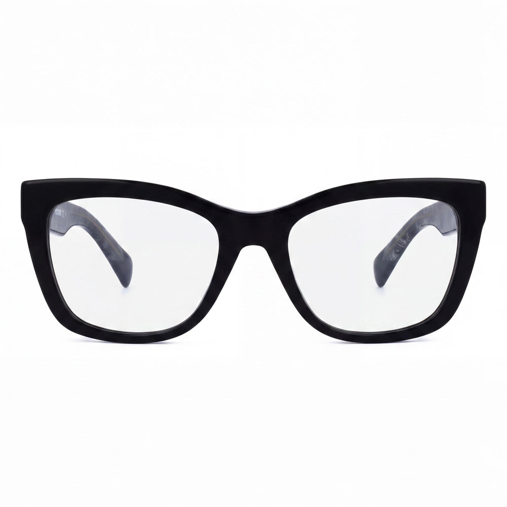 Gafas Missoni Casual para Mujer, Acetato Negro, Tamaño del Armazón 53mm Lente, 19mm Puente, 140mm Patilla