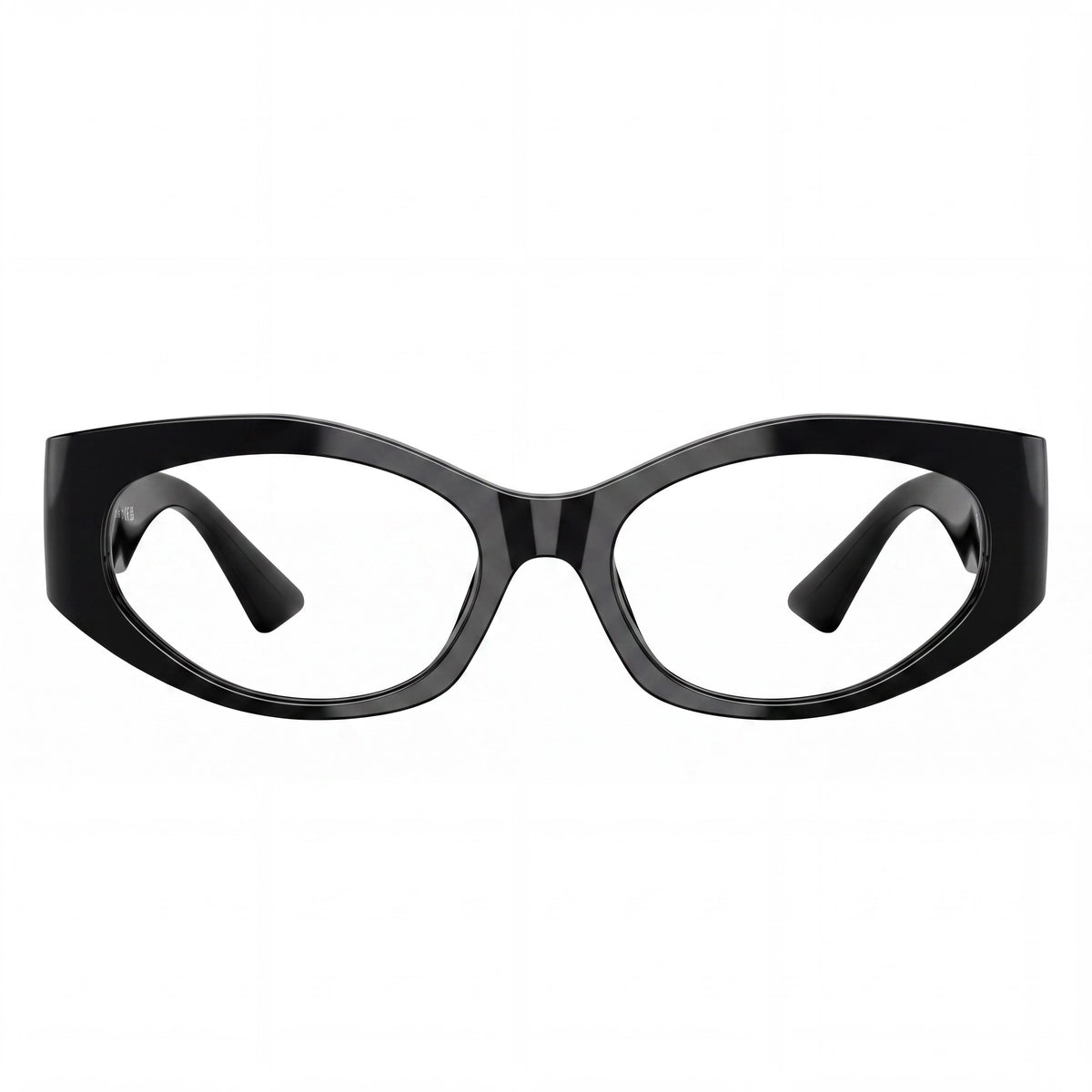 Versace Classic Women's Black Acetate Frame Optical Eyeglasses with Polycarbonate Demo Lenses 51mm, Photo 2