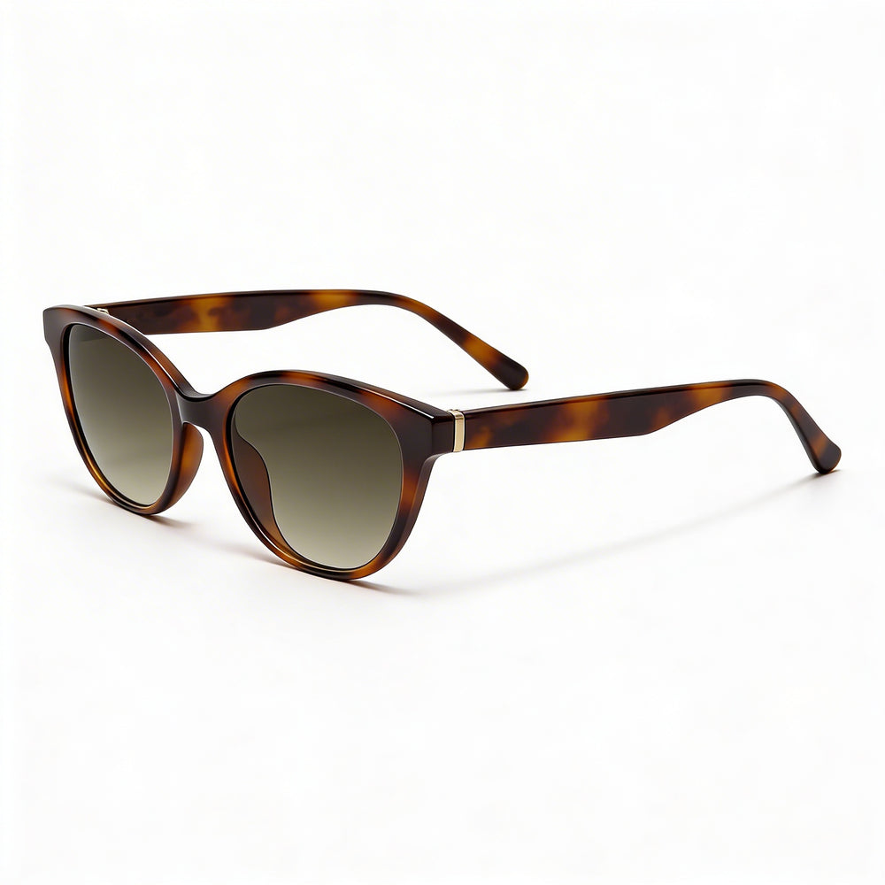 Gafas de sol de mariposa Salvatore Ferragamo Sf1073s 240 de plástico carey para mujer con lentes degradadas grises 54mm