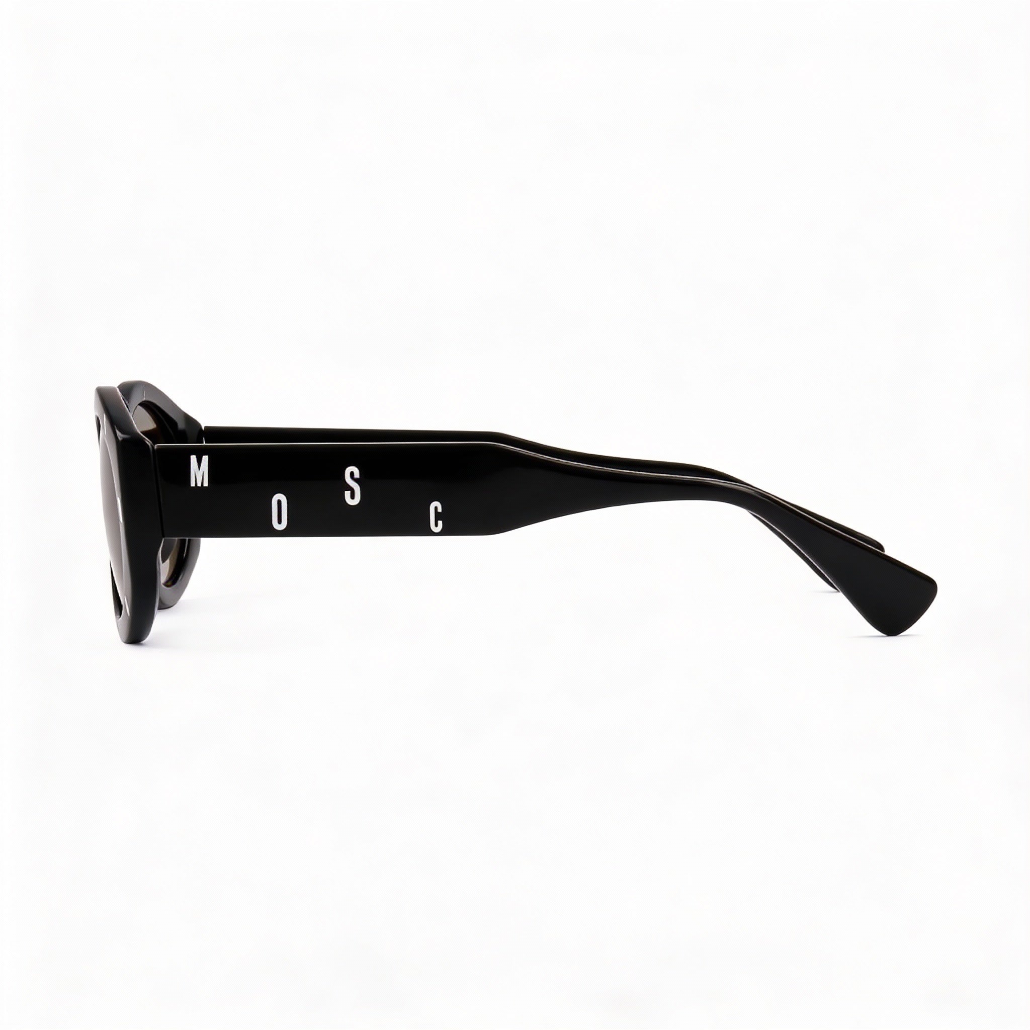 Gafas de sol Moschino MOS141/S para mujer, estilo casual, con montura negra y gris oscuro, lentes gris oscuro, protección UV, no polarizadas, 55 mm, Photo 3