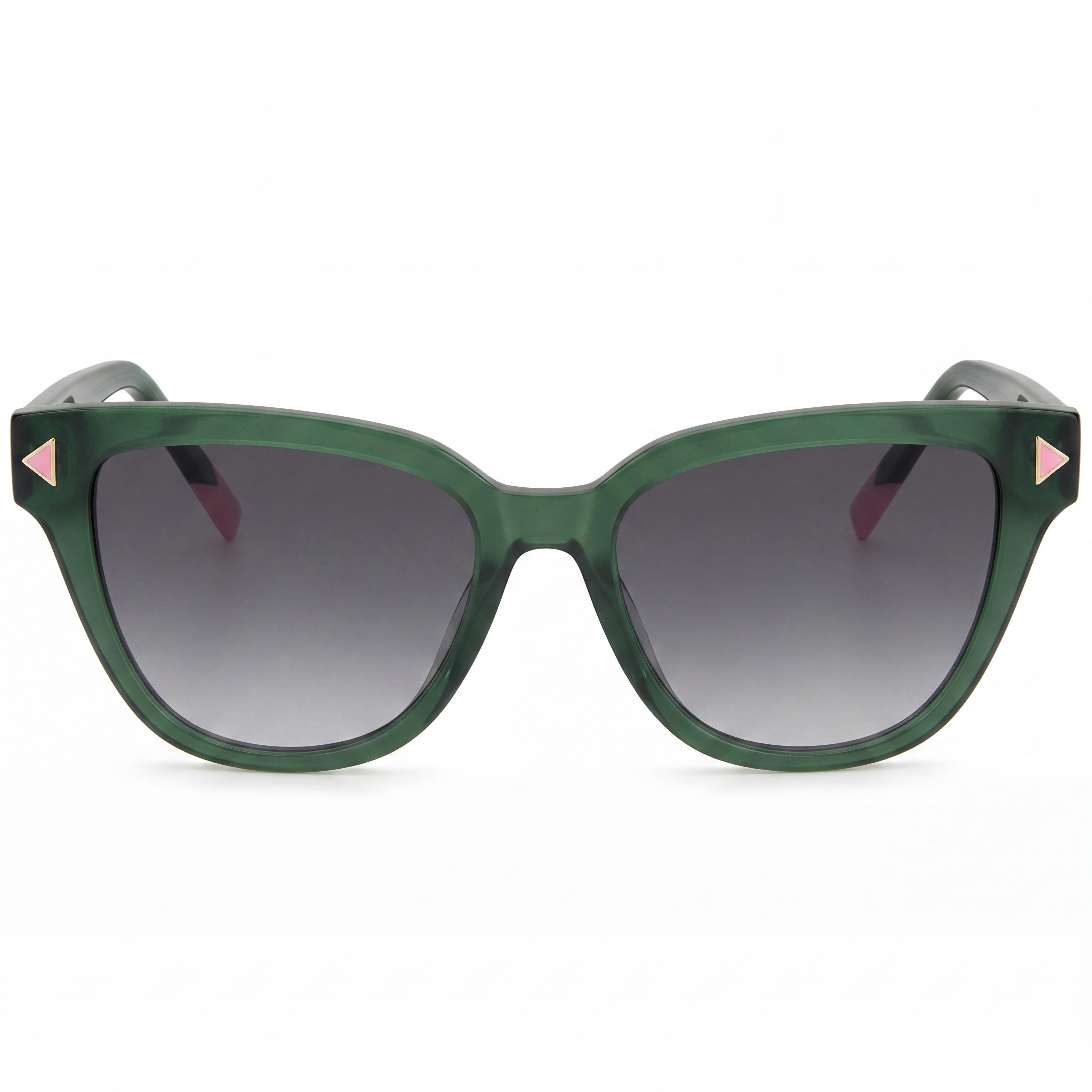 M Missoni Classic Women's Green Plastic Frame Eyewear, Green Lenses, 16mm Bridge, 145mm Temples, Photo 2