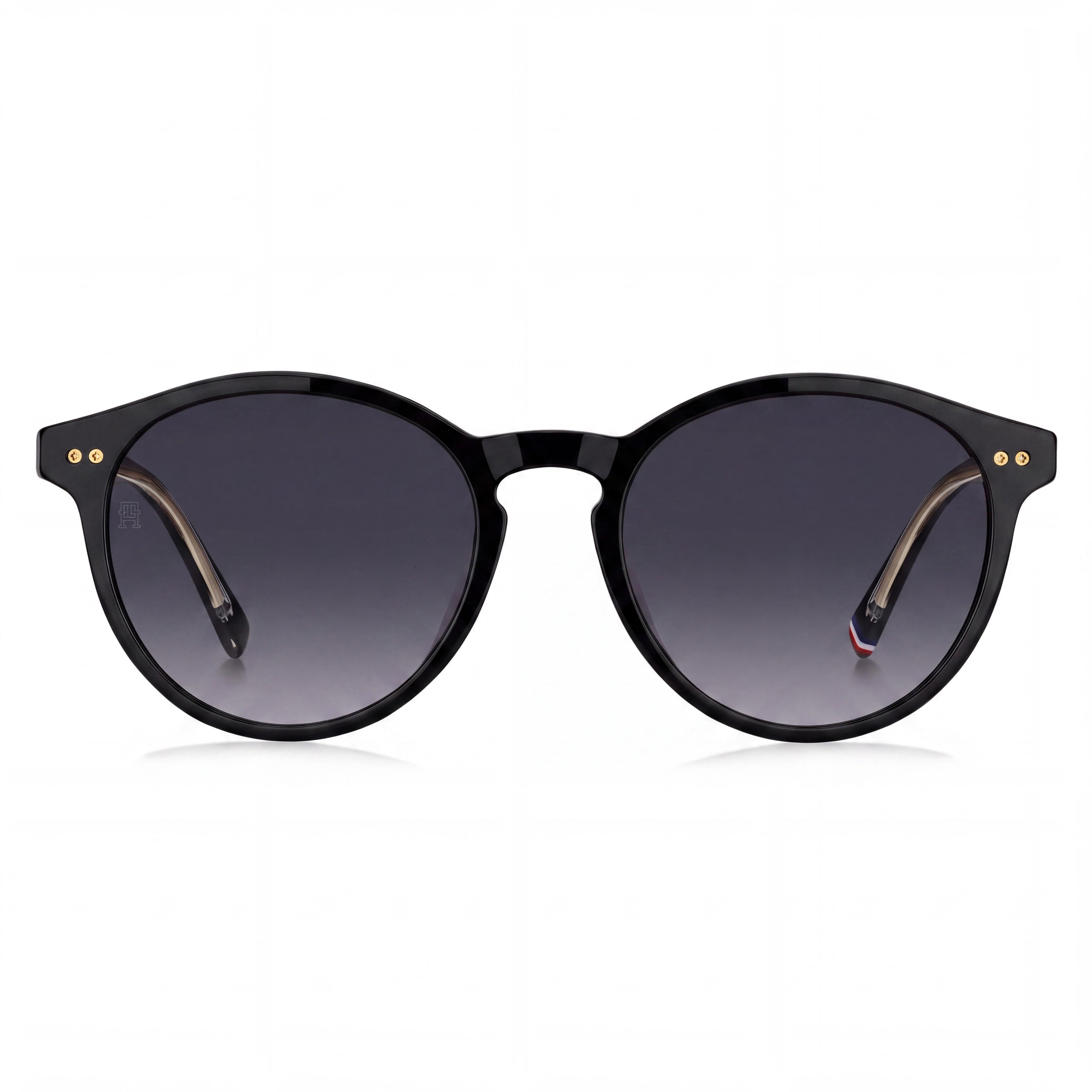 Tommy Hilfiger Th 2159/S Panthos Women's Acetate Black Pink Fantasy Grey Shaded Sunglasses 52mm, Photo 2