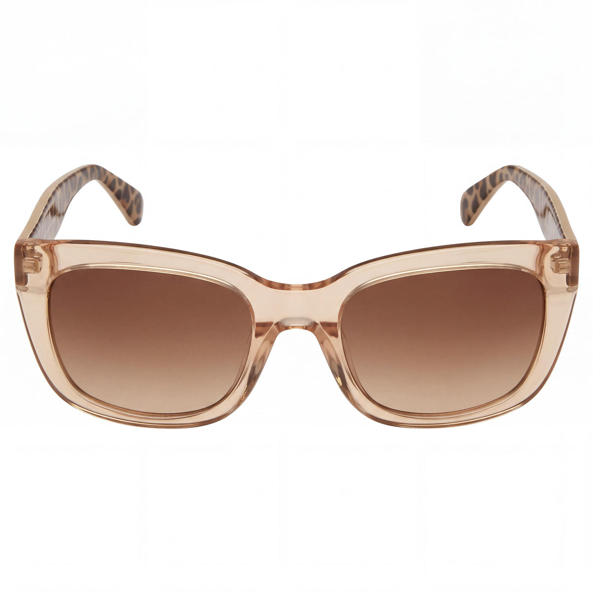 kate spade new york Z9K/HA 53 Women's Transparent Beige Brown Acetate Gradient Brown UV Protection Sunglasses 53mm, Photo 2