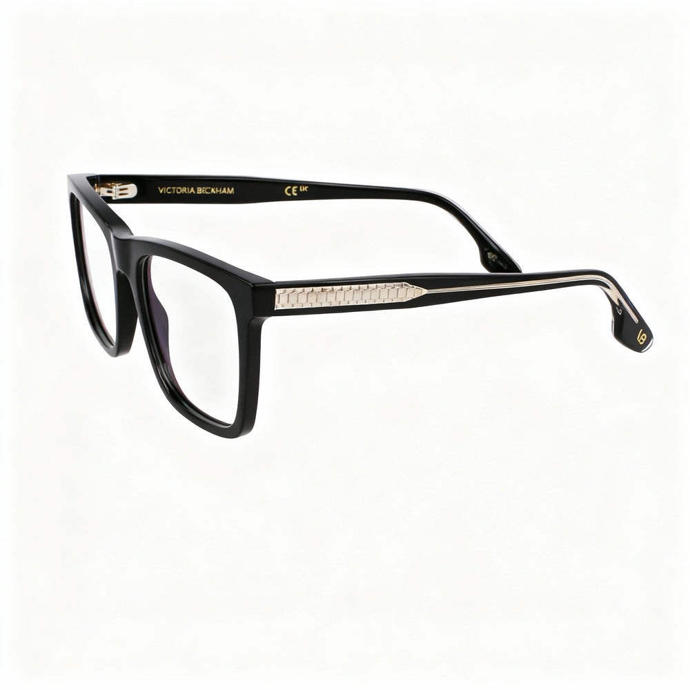 Victoria Beckham VB2670 Women's Black Acetate Square Optical Eyeglass Frames 53mm/17mm/140mm