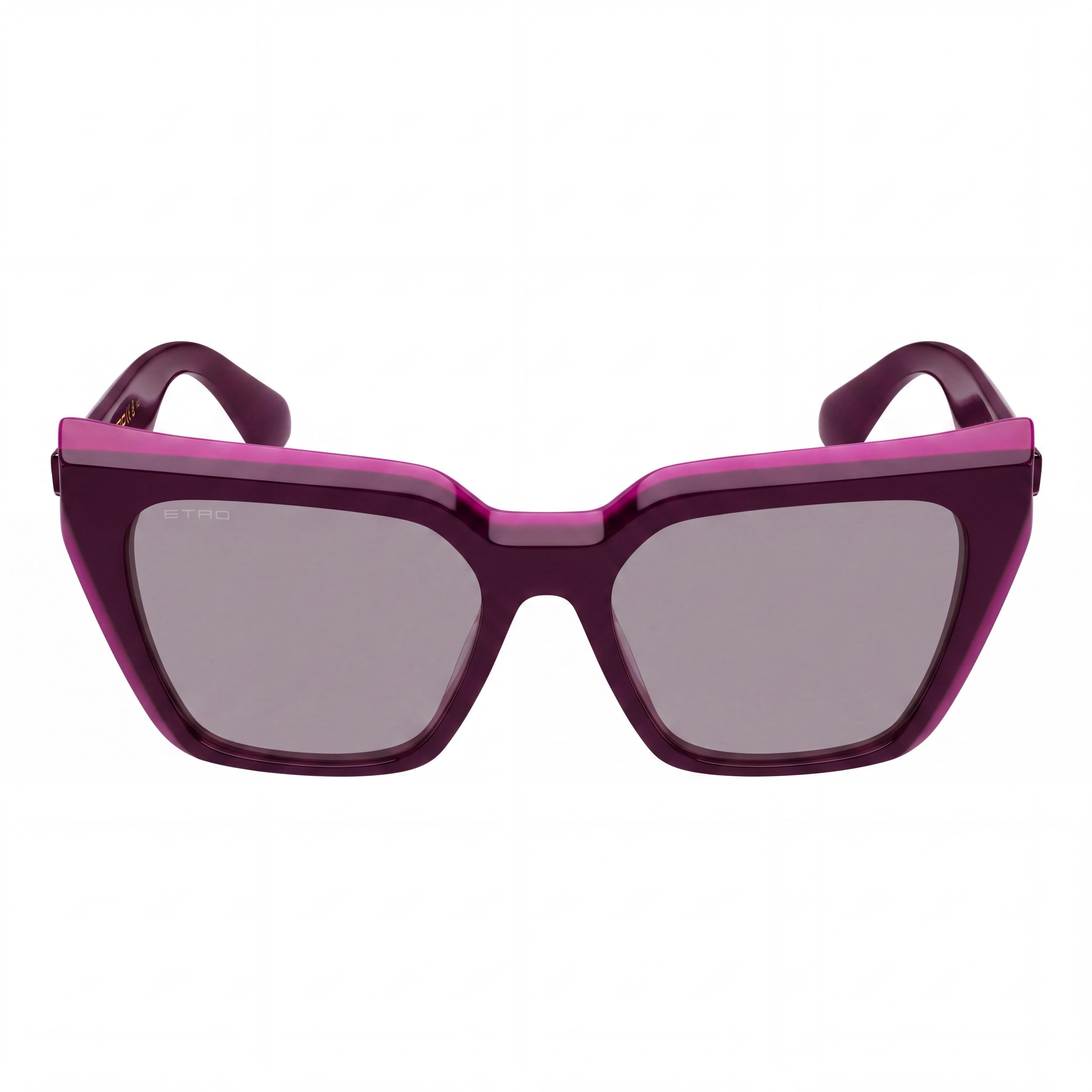 Etro Classic Women’s Eyeglasses | Plum Fuchsia | 55mm Lens, 18mm Bridge, 145mm Temple, Photo 2