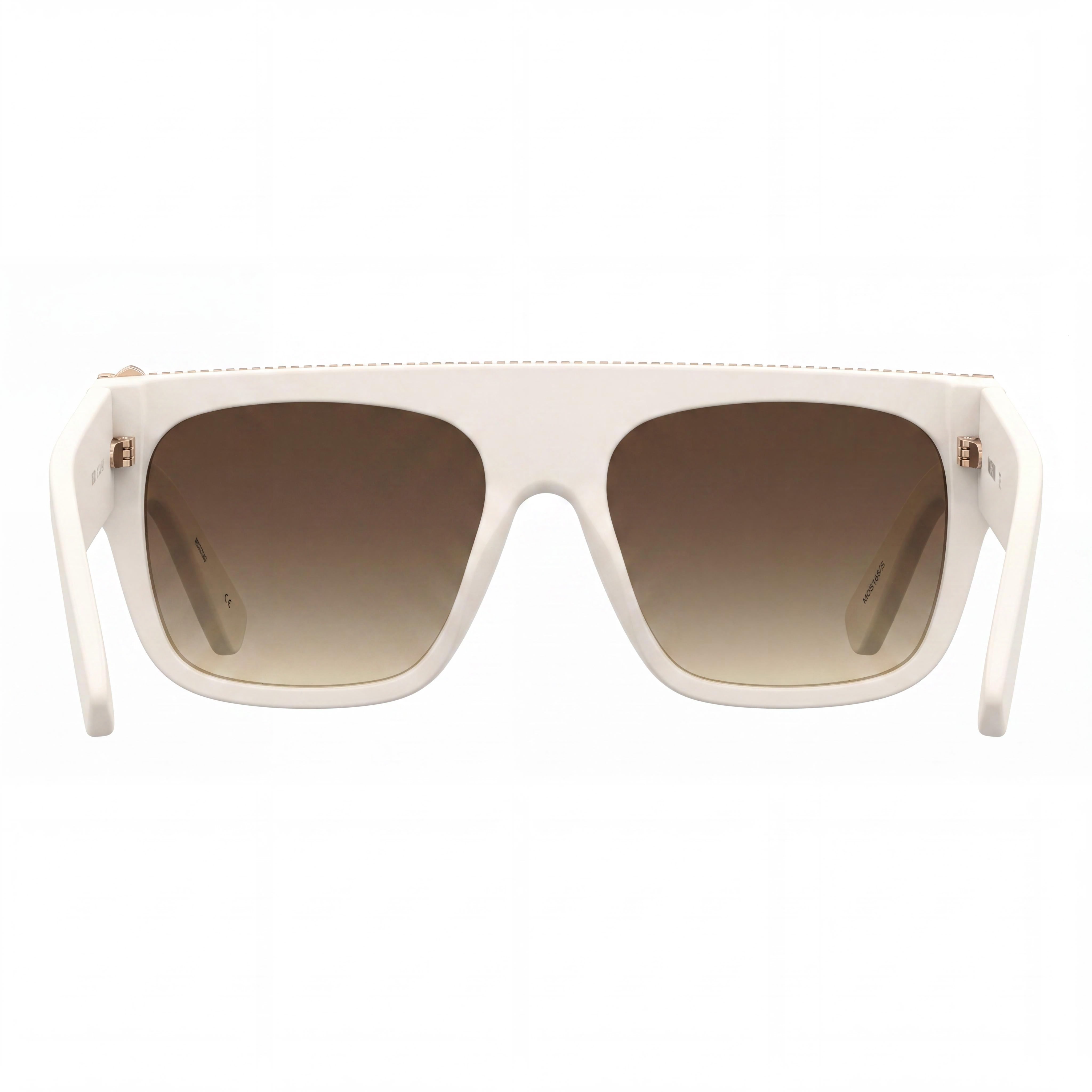 Moschino Casual Men's Ivory Polyamide Inj-GRIL. Frame, Non-Polarized Brown Shaded Lenses 56-16-145, Photo 2