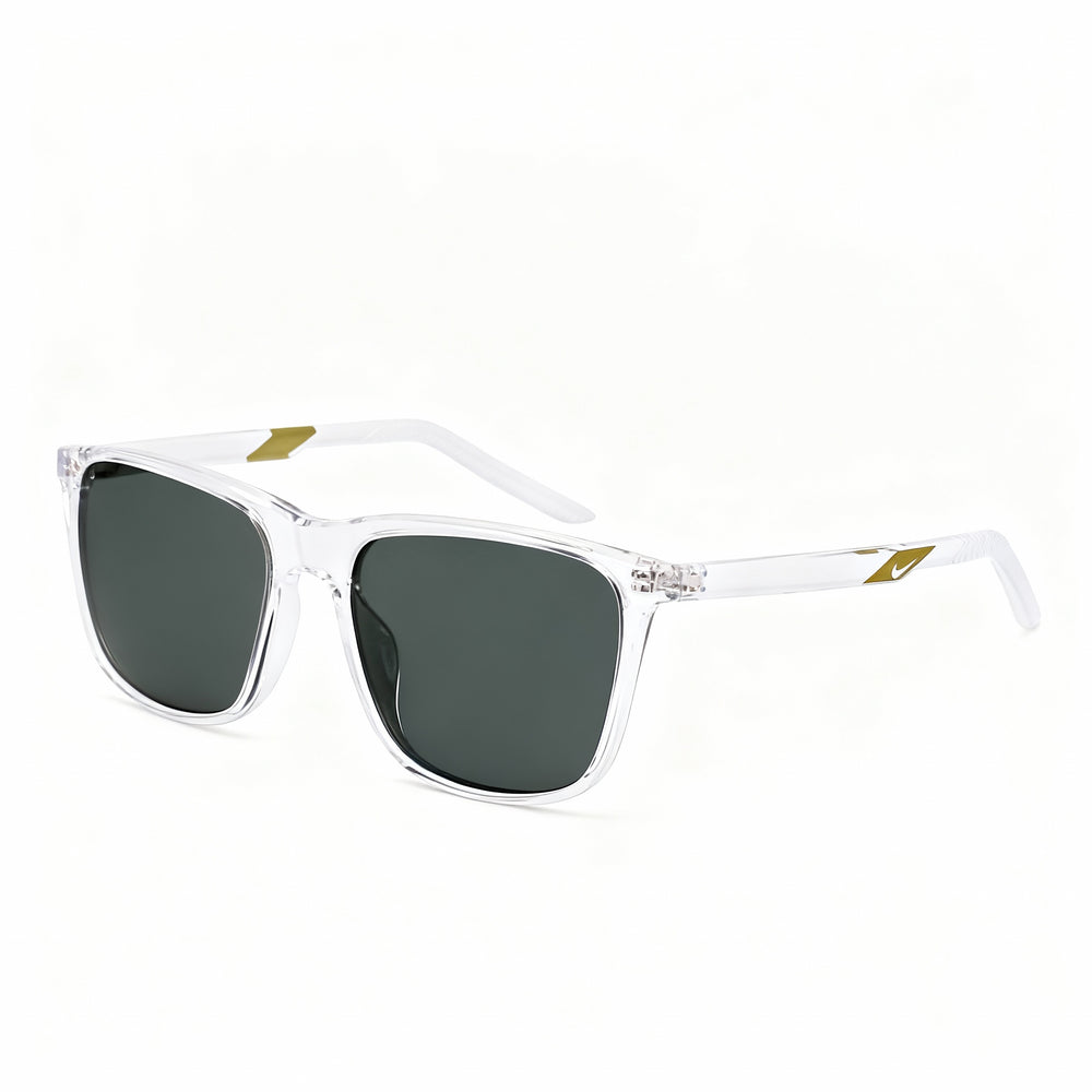 Nike STATE DV2290 Modern Unisex Injected Clear Green Polycarbonate Non-Polarized Eyewear 55mm