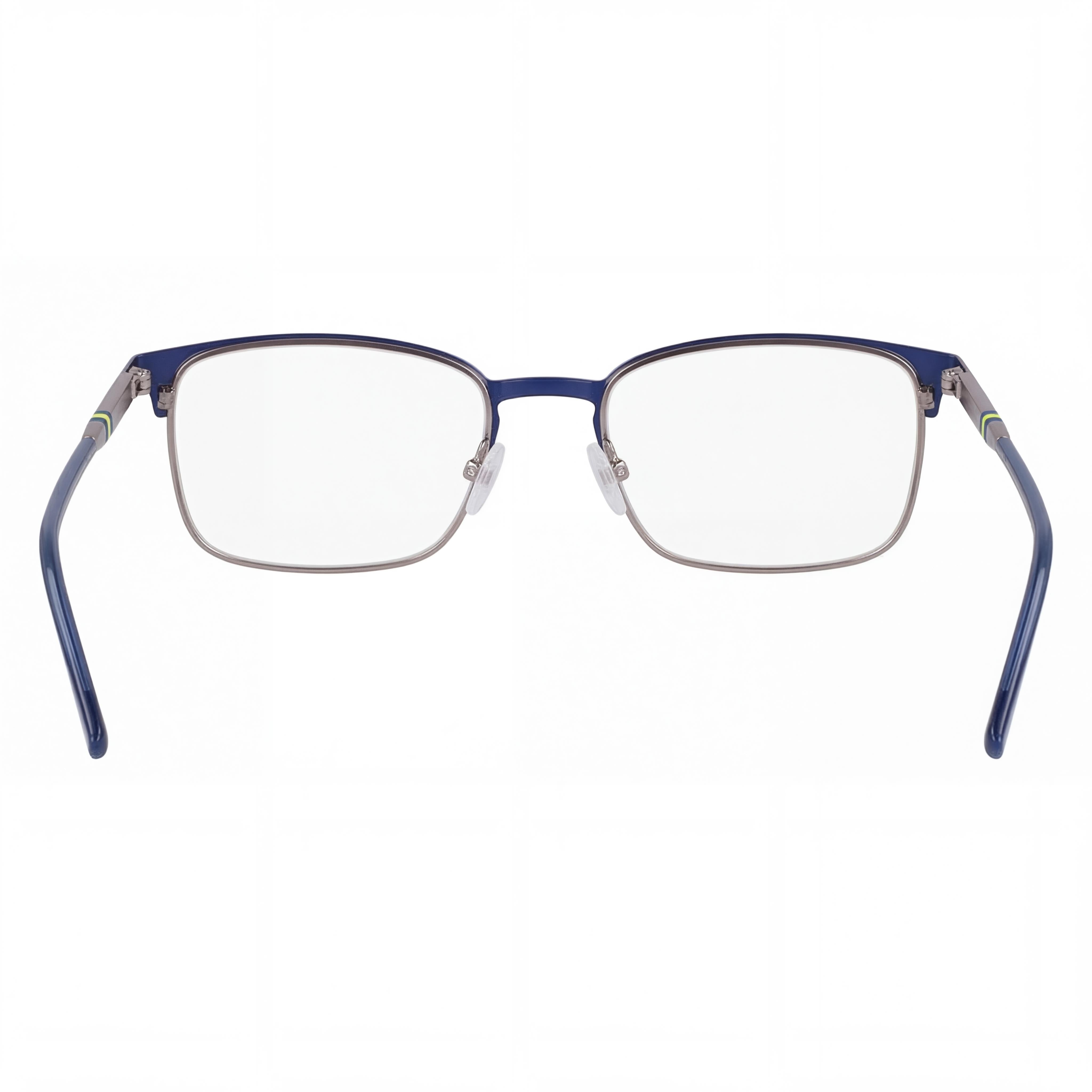 Monturas de gafas ópticas Nautica para mujer, color azul marino mate | Lentes transparentes de demostración listas para receta personalizada, Photo 2