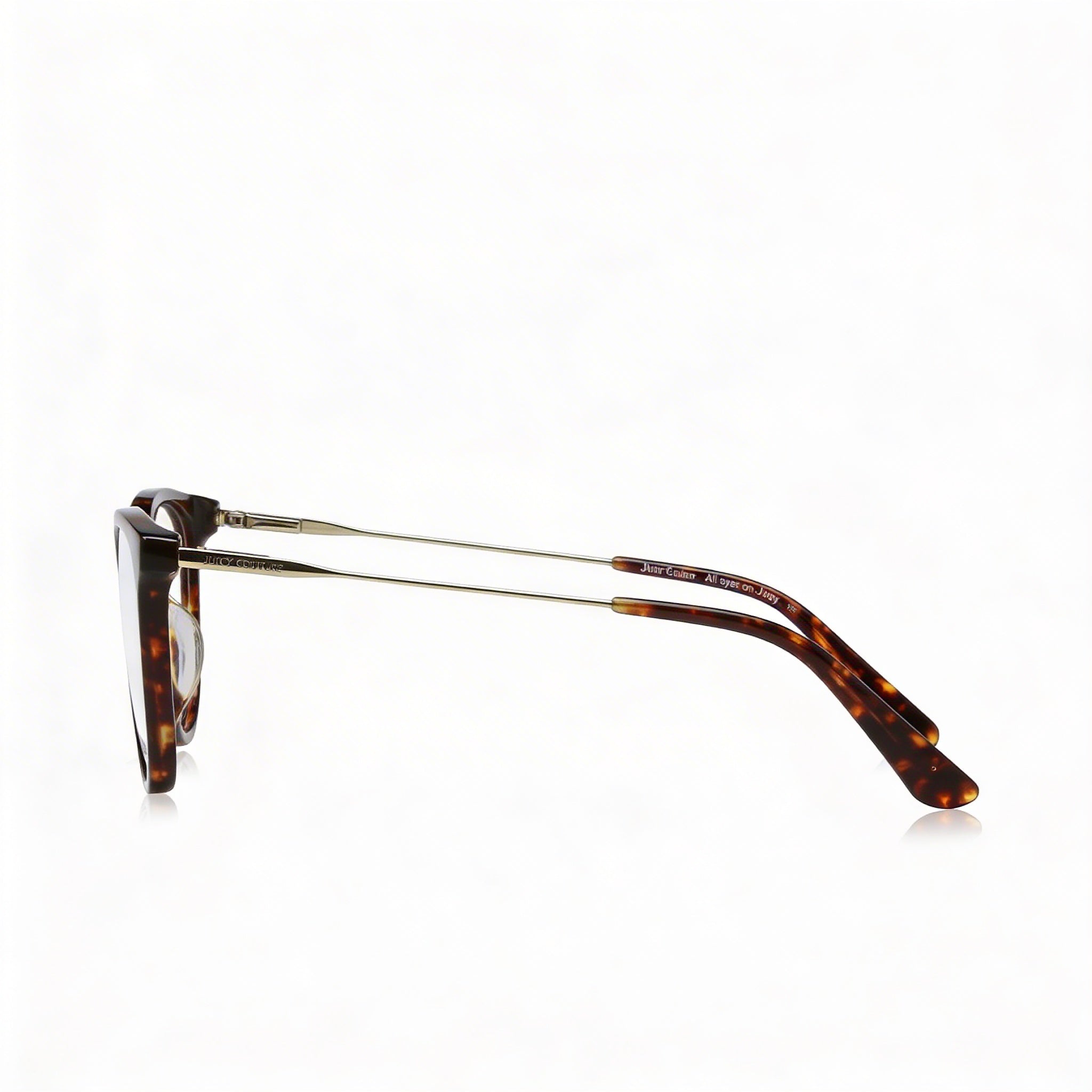 Gafas de sol Juicy Couture modernas para mujer, montura de acetato Havanna con lentes de policarbonato no polarizadas de 49 mm, Photo 3