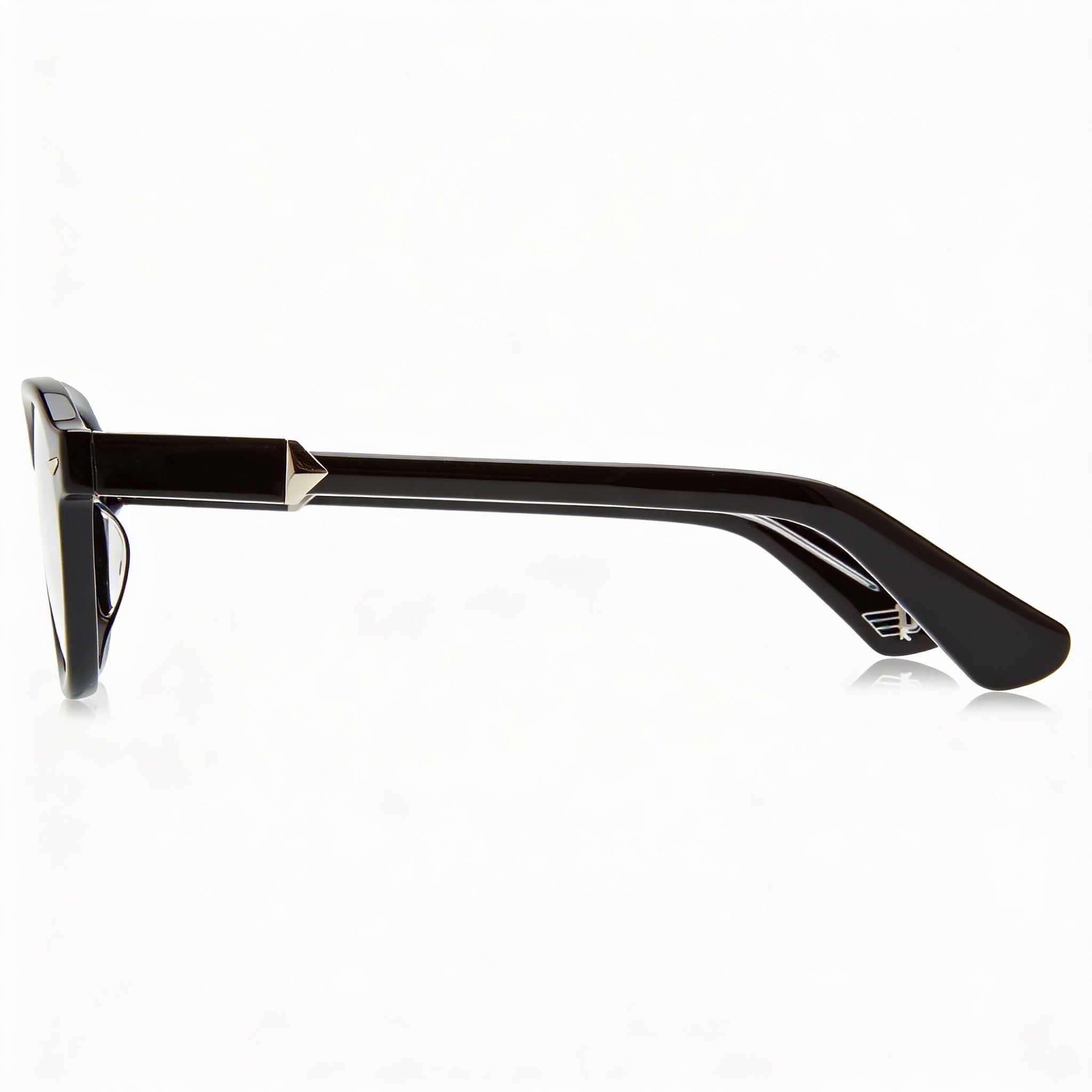 Police VPLG81 classical Unisex Plastic Sunglasses, UV Protection, Non-polarised, Shiny Black, 50mm, Photo 3