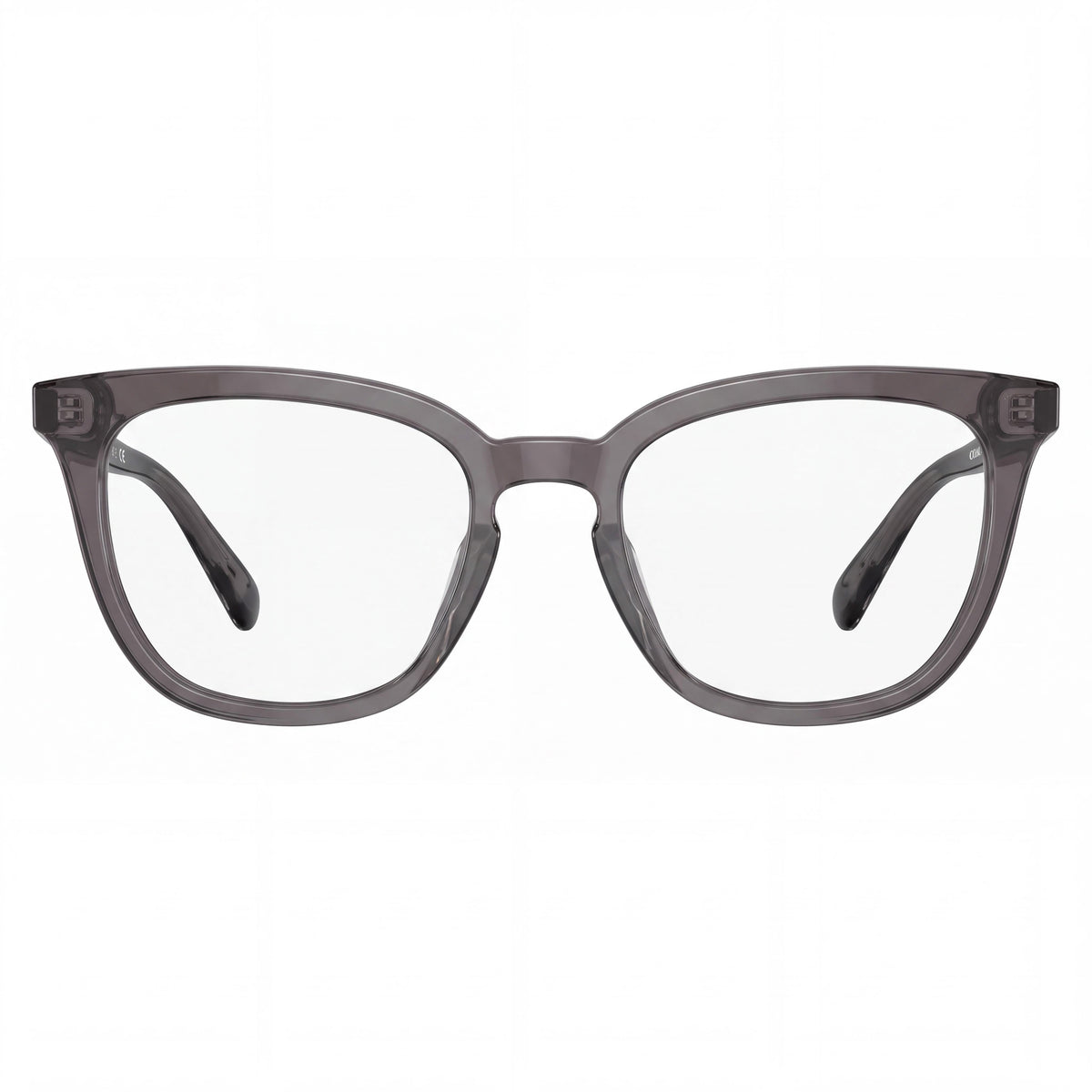 Gafas graduadas cuadradas de plástico para mujer Coach Hc6222u, gris transparente, 51 mm, Photo 2