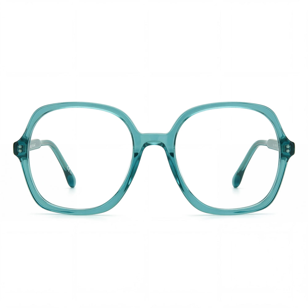 Gafas de sol Isabel Marant Im 0087 de mujer, color verde azulado, con montura de acetato y lentes de policarbonato, 54 mm de ancho de lente