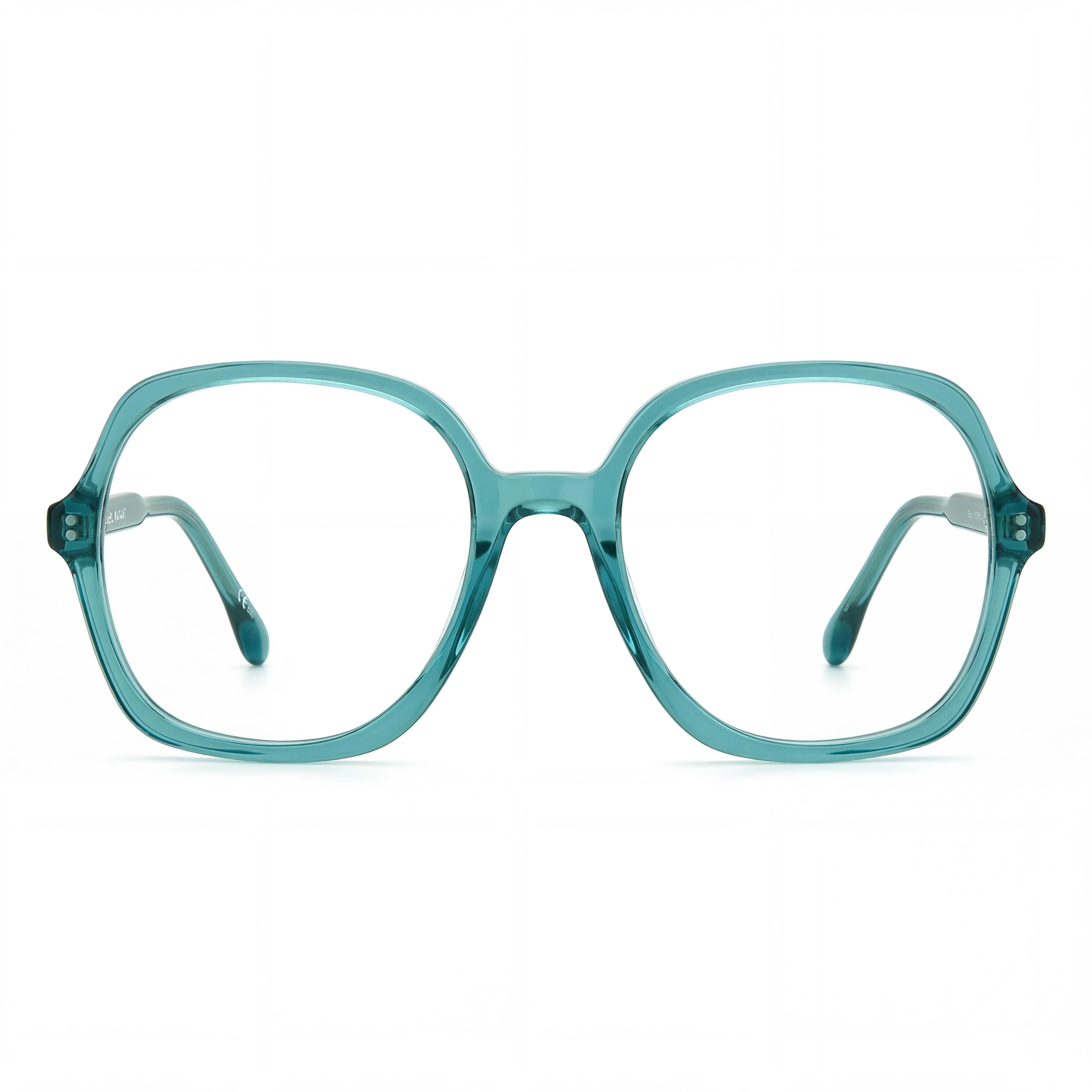 Isabel Marant Im 0087 Women's Teal Sunglasses with Acetate Frame and Polycarbonate Lenses, 54mm Lens Width, Photo 2