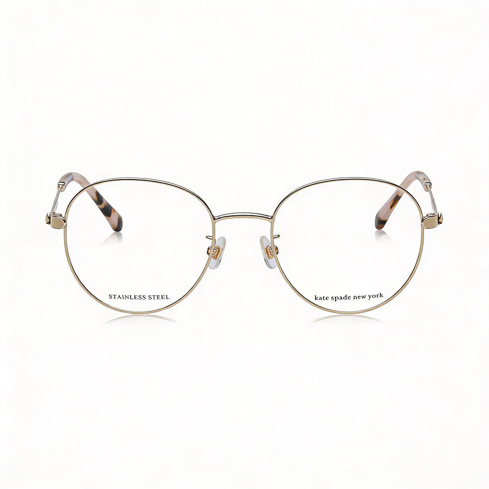 Kate Spade New York Jalisia/F Gafas de Sol de Mujer de Acero Inoxidable Oro Habana Rosa 52mm