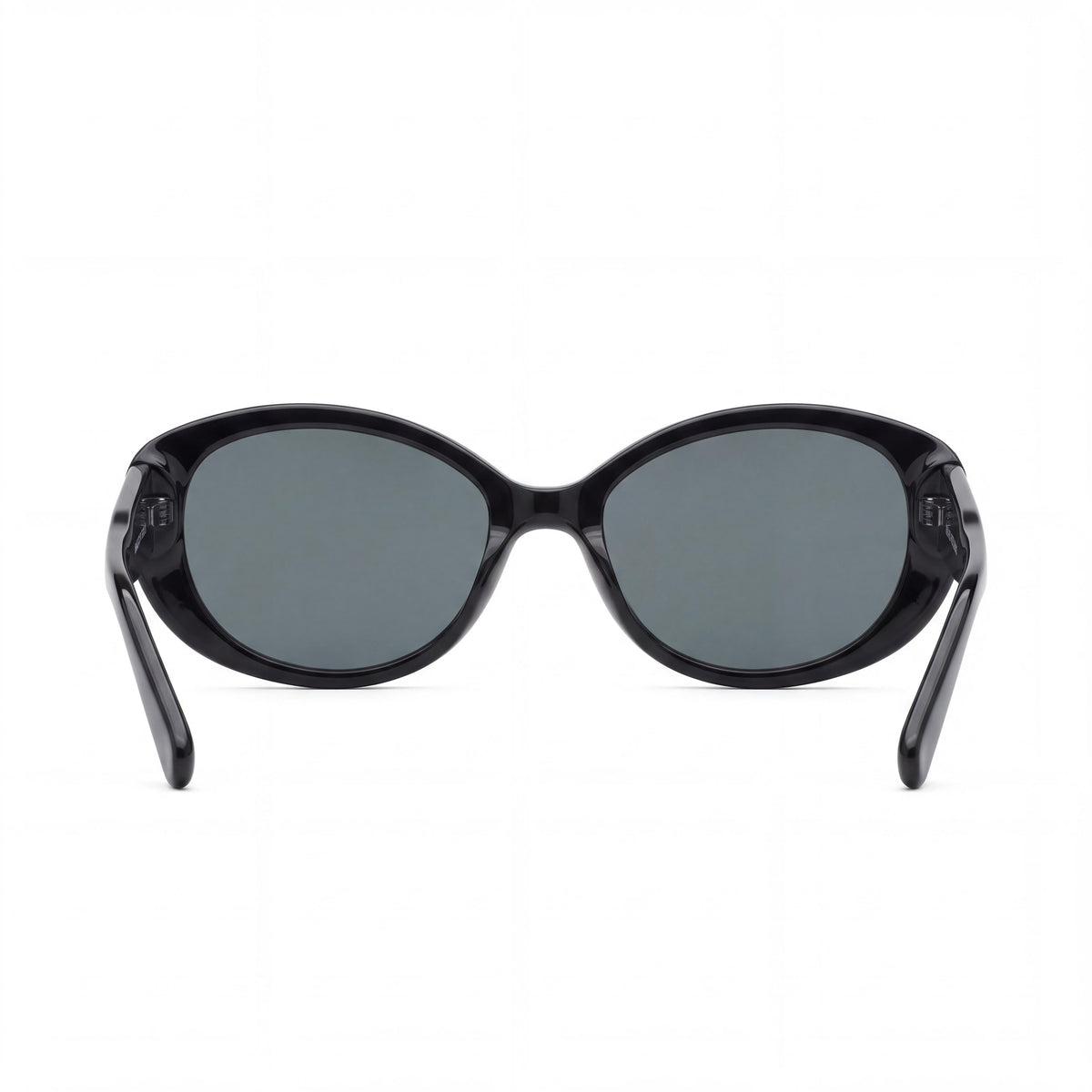 QUAY AUSTRALIA On Brand Women's Classic Style Sunglasses, featuring a timeless design with Black Frame and Smoke Lenses, Photo 2