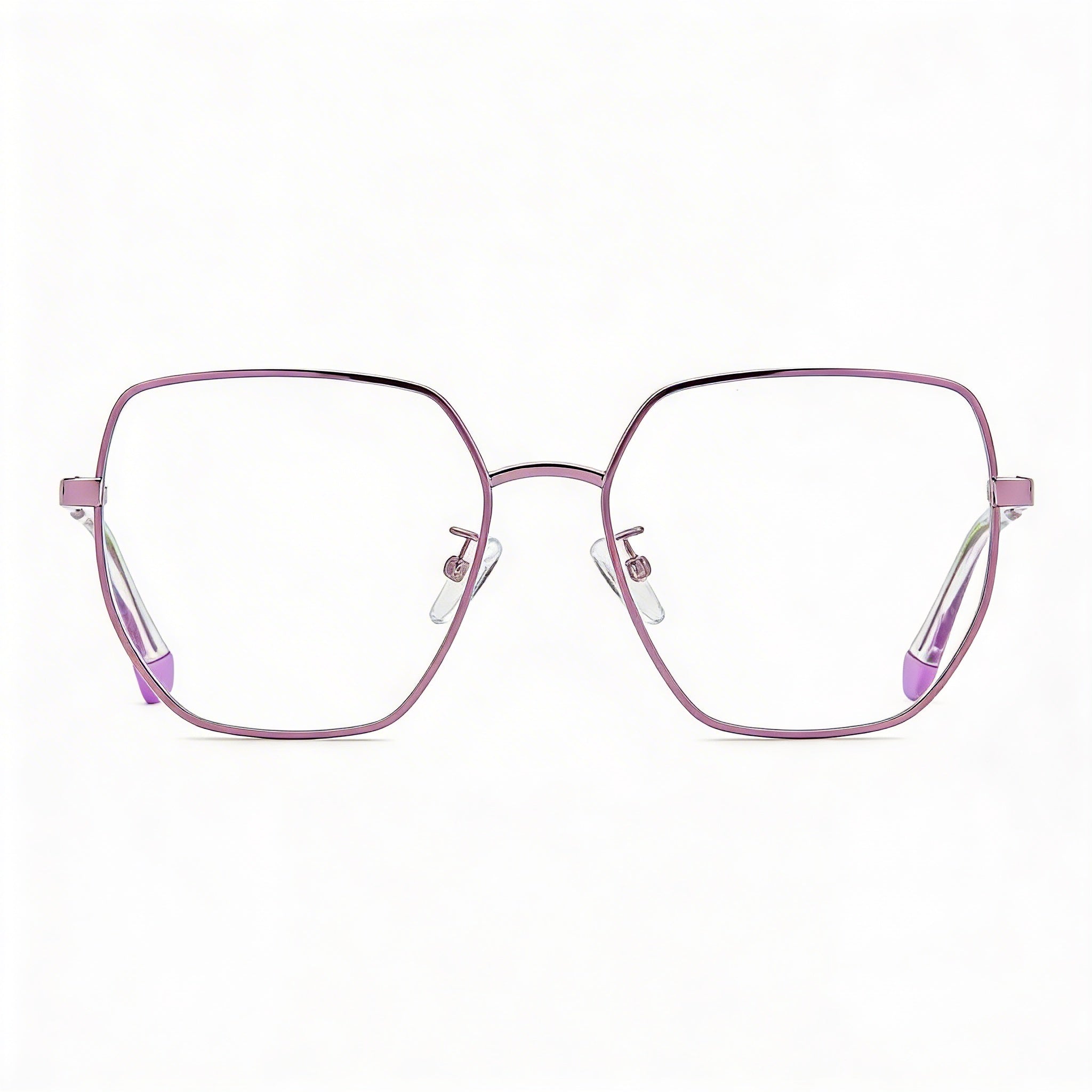 Polaroid Pld D508/G Women's Lilac Stainless Steel Optical Frames with Polycarbonate Lenses 53-17-145mm, Photo 1
