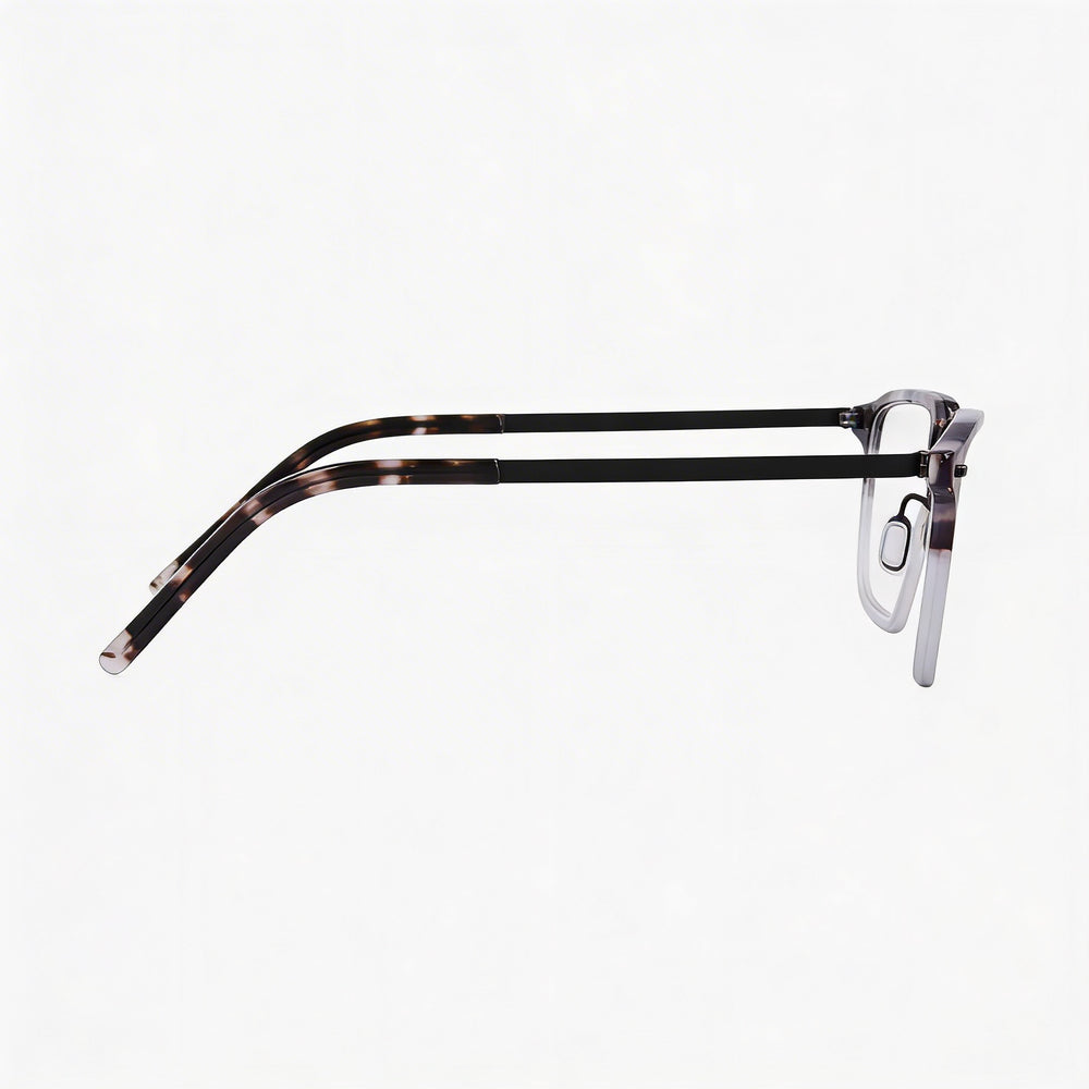 Gafas Flexon B2037 para mujer con montura metálica color oliva brillante y lente de 55 mm de ancho