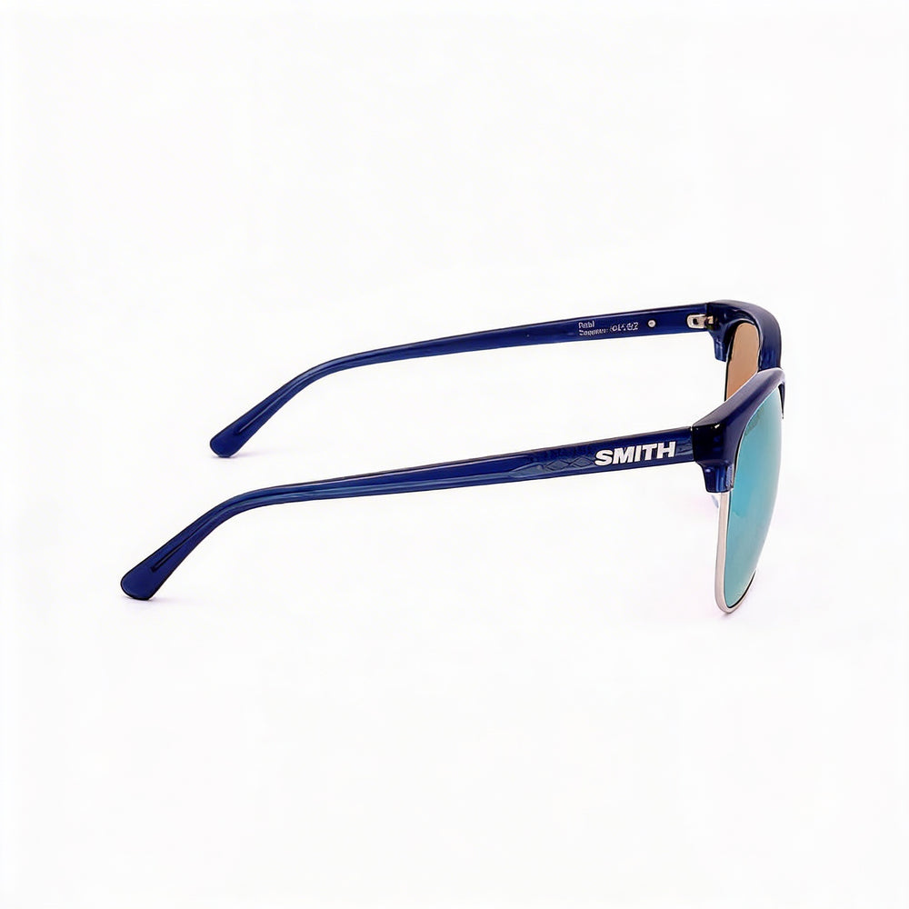 SMITH Rebel Chromapop Unisex Carbon Fibre Non-Polarized UV Protection Sunglasses 58mm Crystal Sapphire