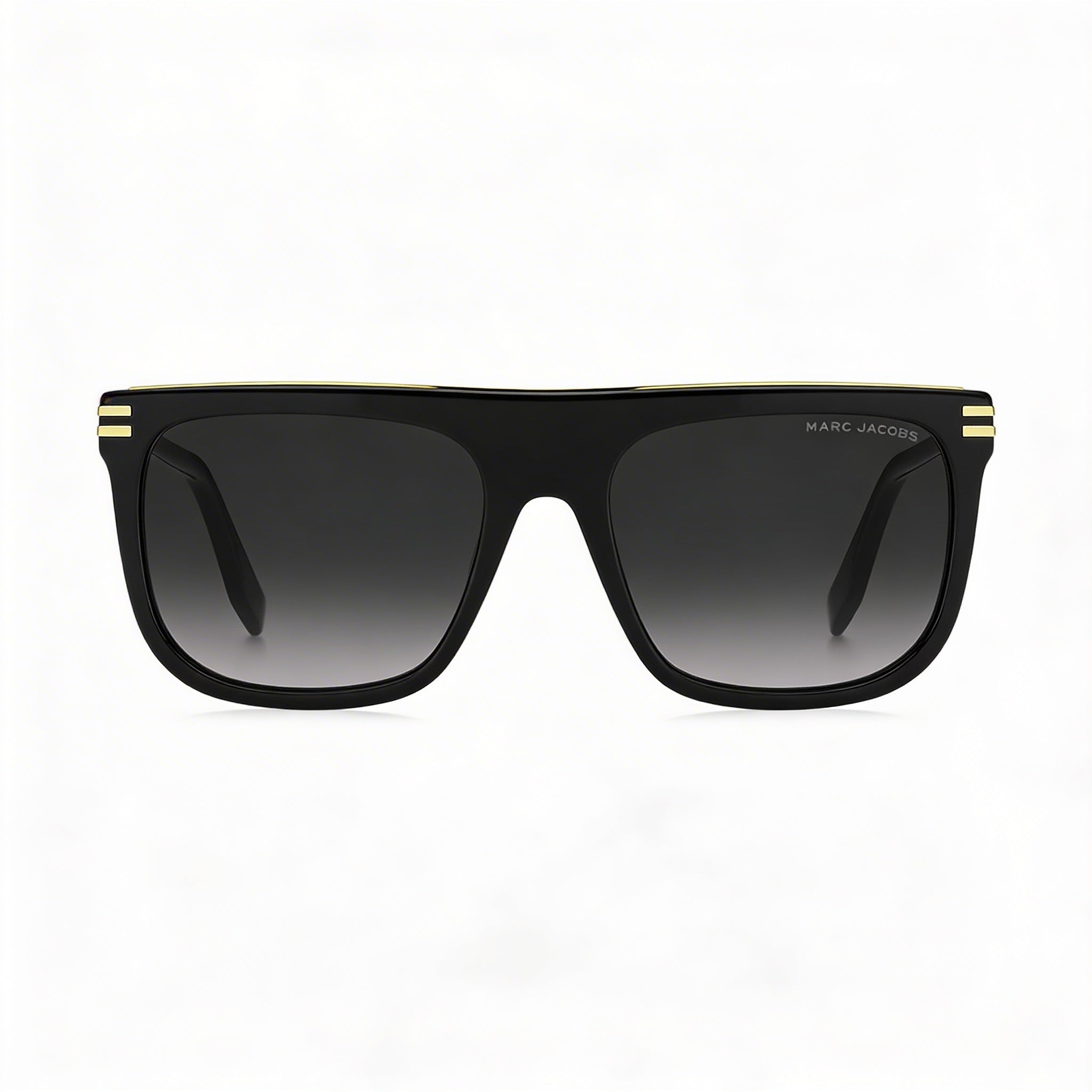 Gafas de sol clásicas unisex Marc Jacobs de acetato con montura gris y lentes gris oscuro con protección UV de 56 mm, Photo 2