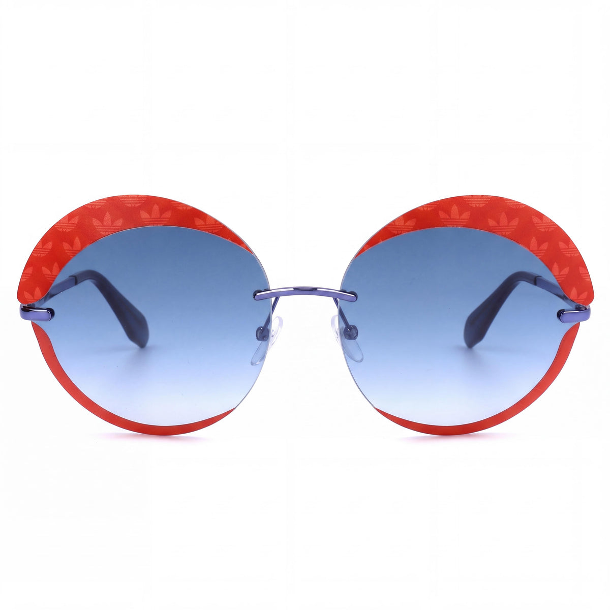 adidas Originals Contemporaneo Women's Metal Fuchsia Red Grey Blue Non-Polarized UV Protected Sunglasses 67-17-135, Photo 2