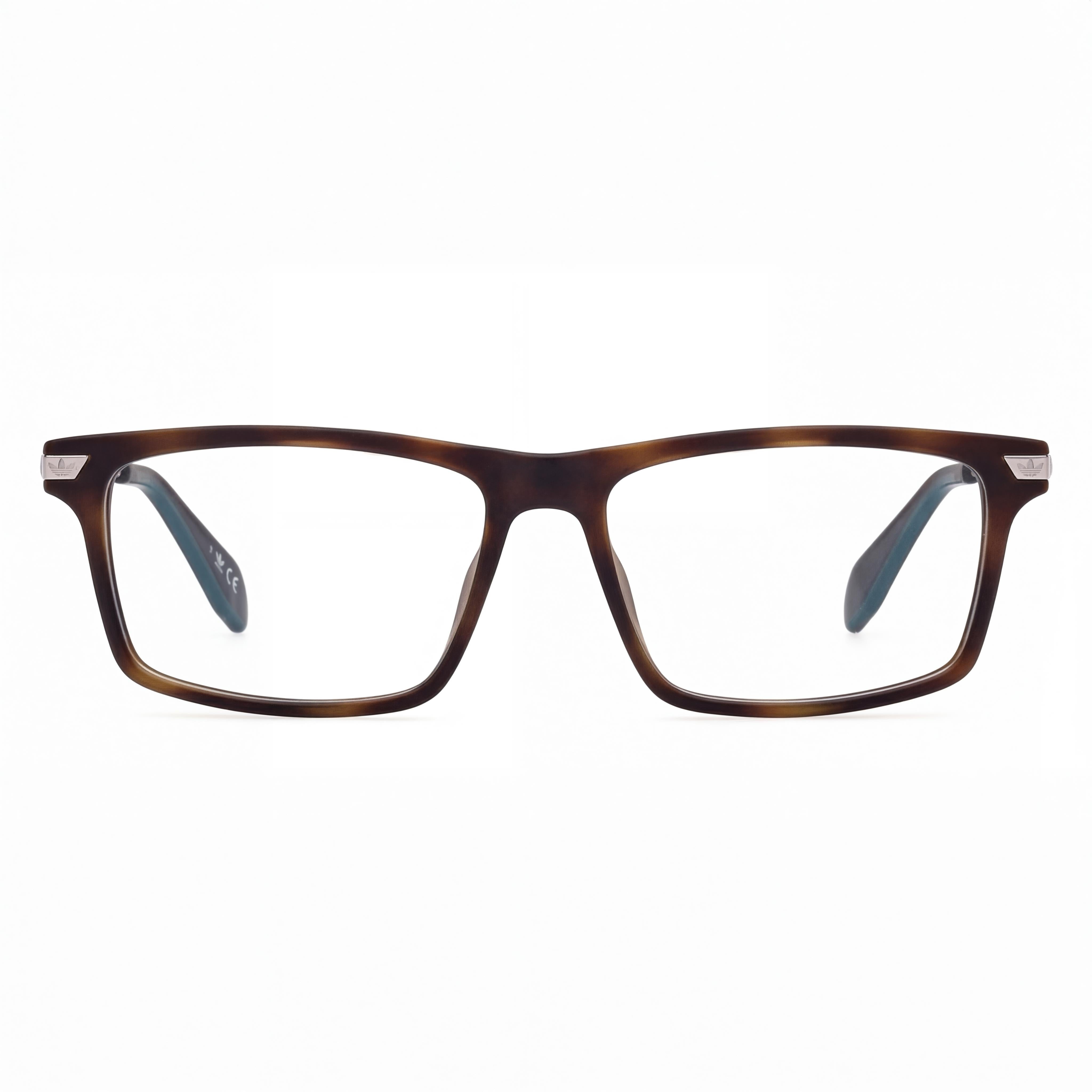 Adidas OR5032 Men's Casual Plastic Frame Optical Glasses, Dark Havana, 54mm Lens Width, Photo 2