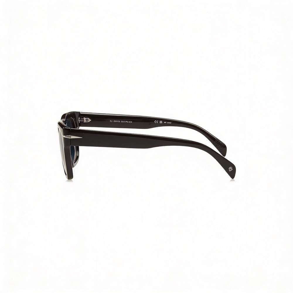 David Beckham Db 7099/s Modern Unisex Black Acetate UV Protection Sunglasses 51mm