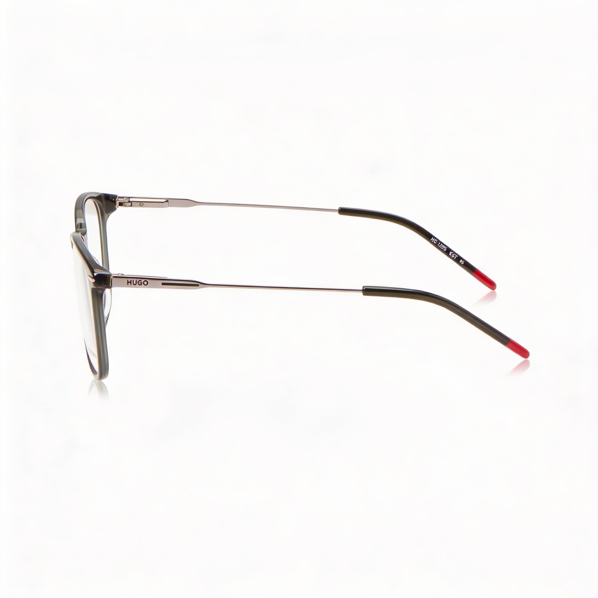 Hugo Boss HG 1205 Grey Square Unisex Eyeglasses, Magnesium 52mm, Photo 3