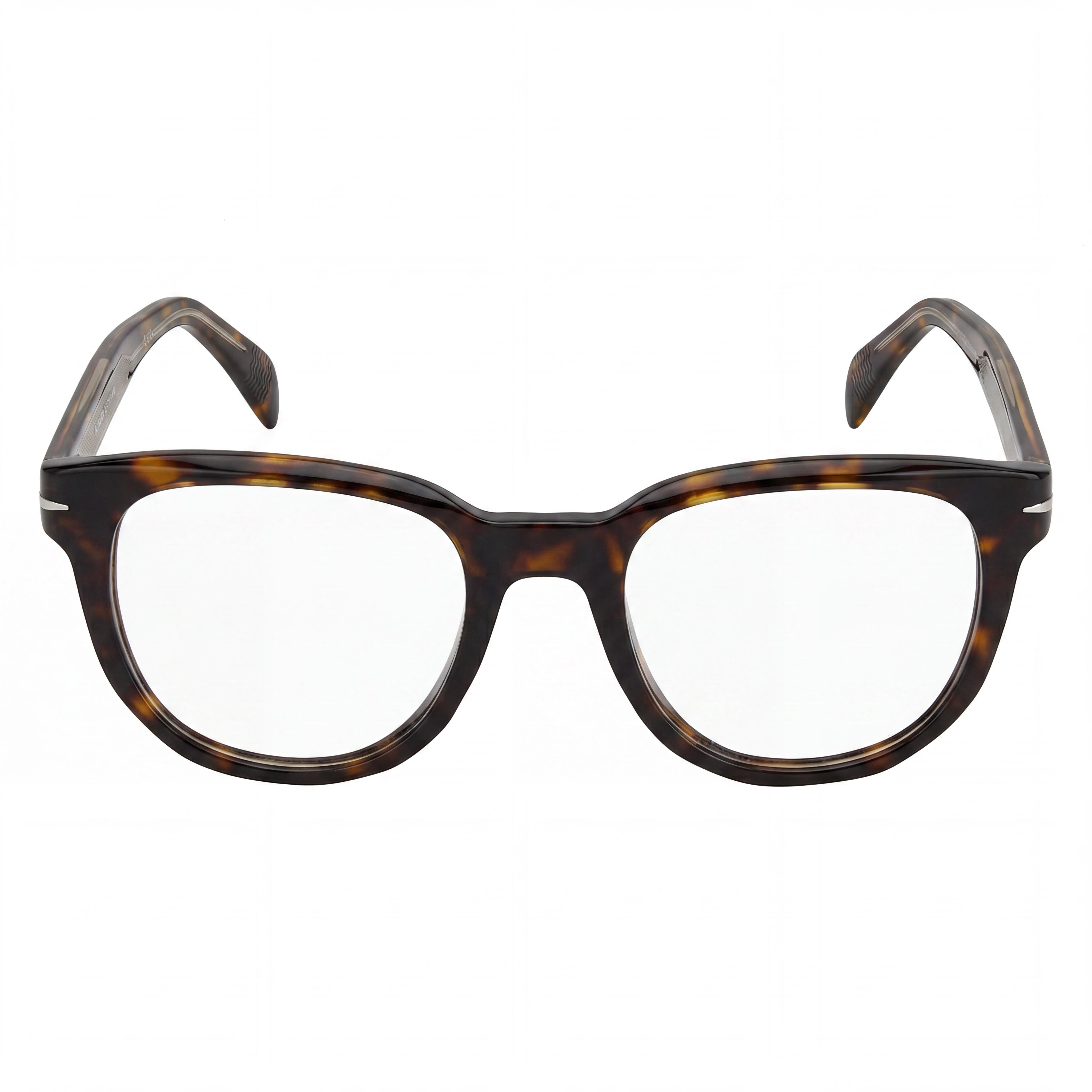 David Beckham Db 7097 Unisex Acetate Frame Eyewear in Dark Tortoise with Havana Lenses (Lens Width: 50mm), Photo 2