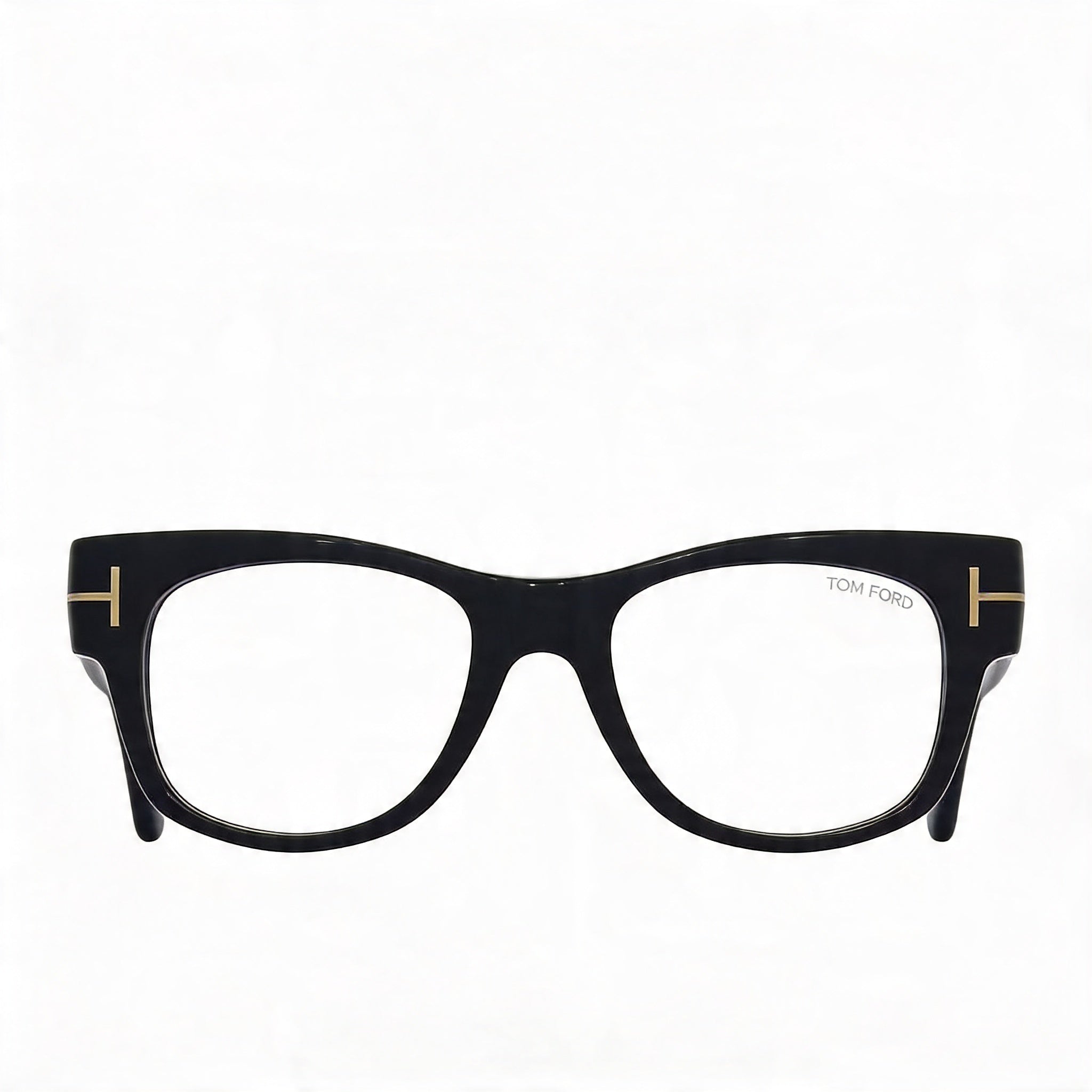 Tom Ford FT5040-B Unisex Black Acetate Square Blue Light Block Eyeglasses with 52mm Lens Width, Photo 3