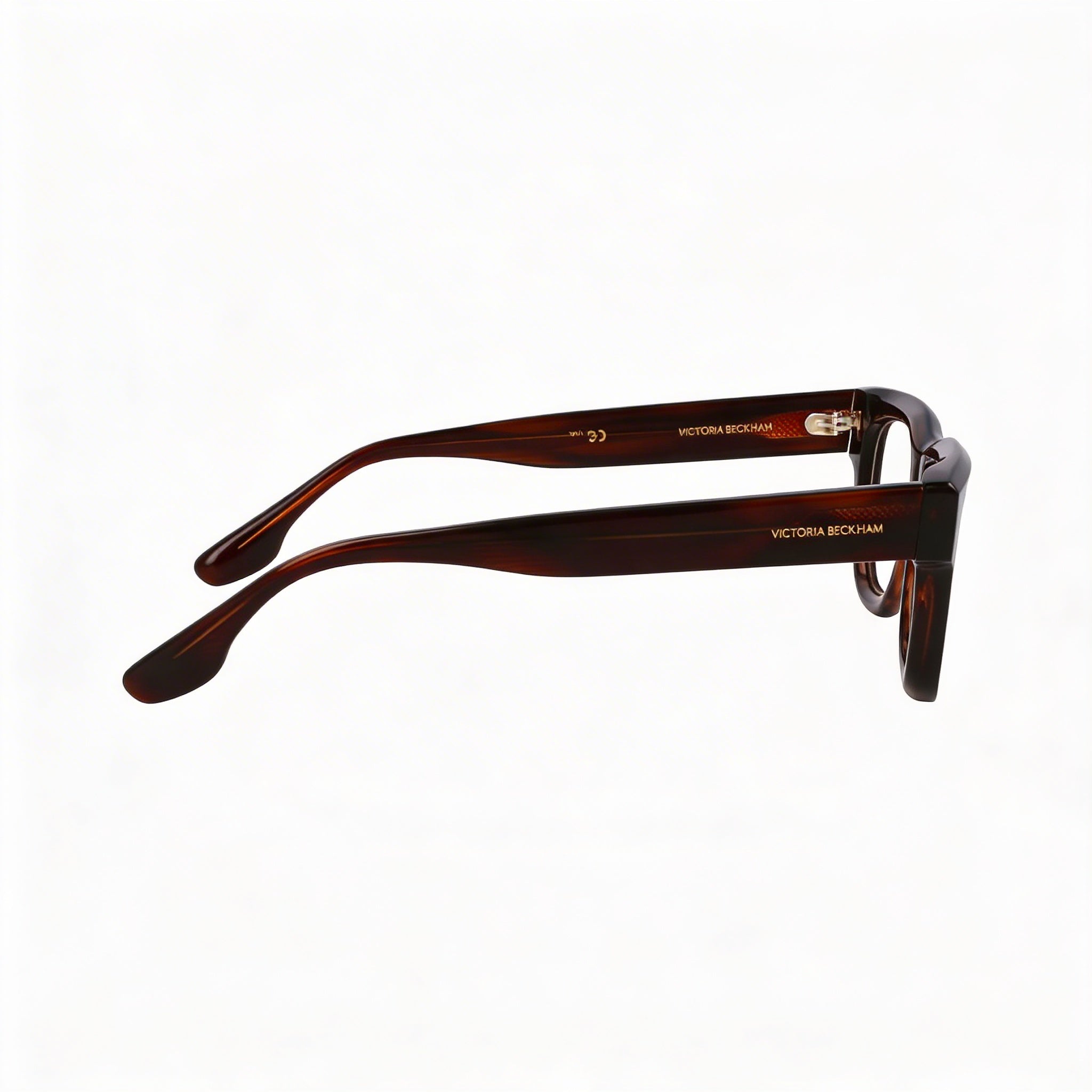 Victoria Beckham Vb2671 Women's Brown Horn Optical Frames for Prescription Lenses, Lens 51mm Bridge 19mm Temple 145mm, Photo 2