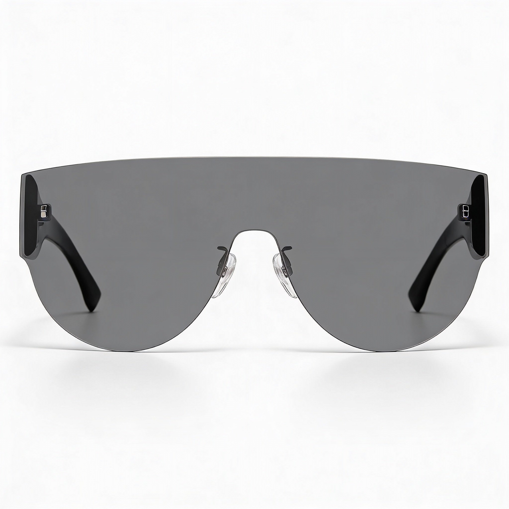 Carrera Unisex Sunglasses, White Black Polyamide Frame, Polycarbonate Lenses, UV Protection 99mm, Photo 3