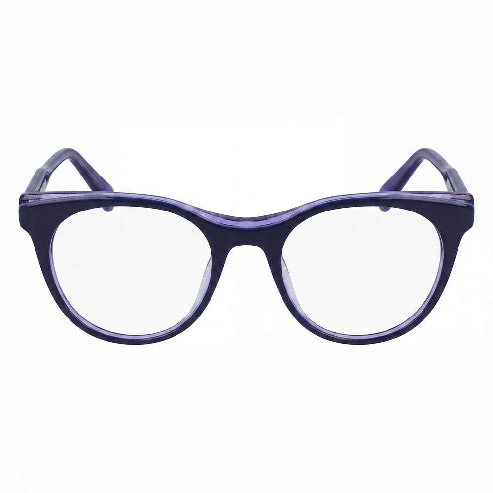 Calvin Klein Ckj19511 Unisex Acetate Polarized Navy Crystal Purple Sunglasses 51mm