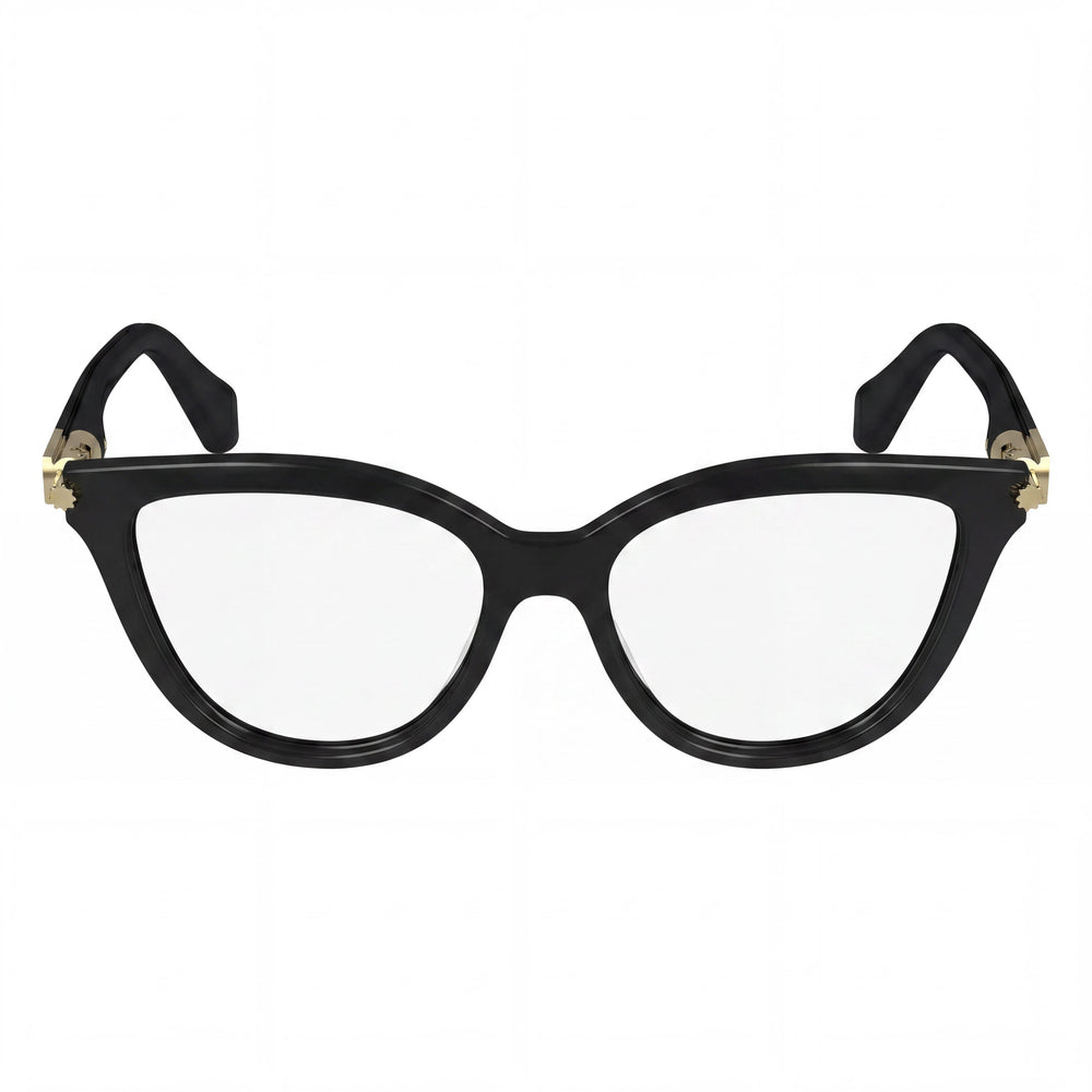 Gafas de plástico negro para hombre Salvatore Ferragamo Modernas 52 mm