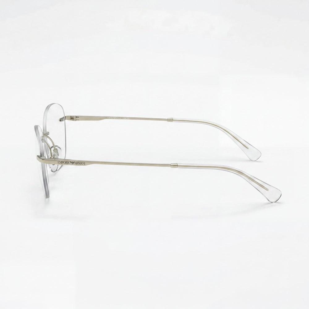 Emporio Armani Ea1167 Women's Metal Frame Eyeglasses with a Shiny Metallic Green Finish 53-16-140mm
