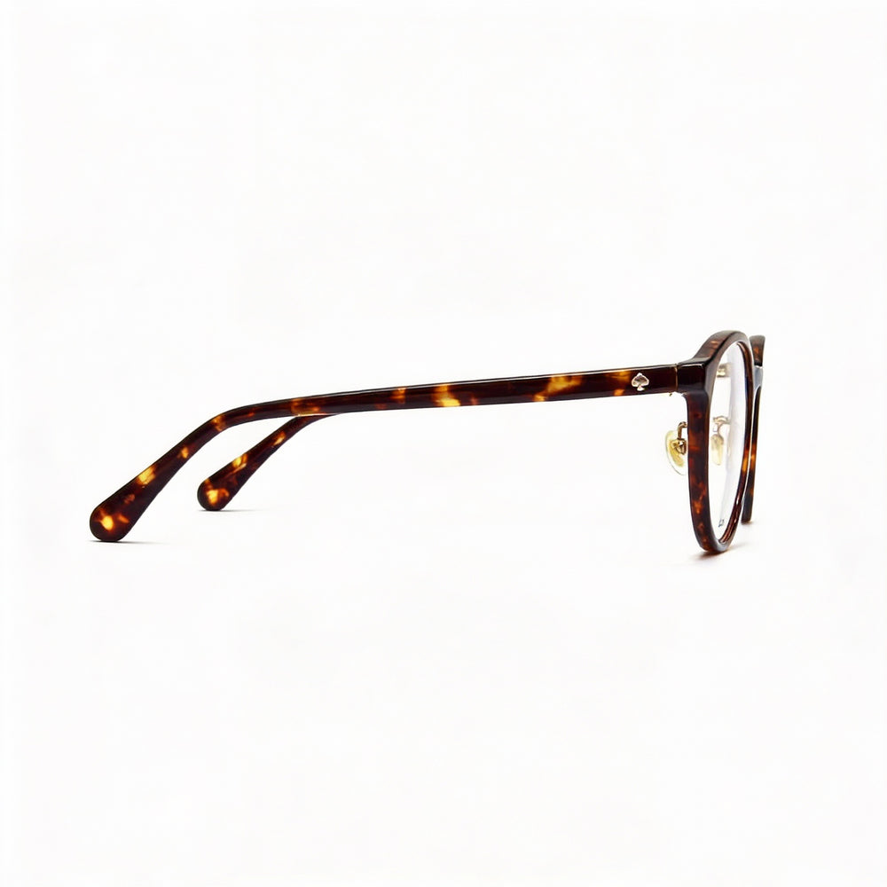 Gafas Kate Spade New York con montura de acetato para mujer y lentes de plástico transparente, talla 50-19-140