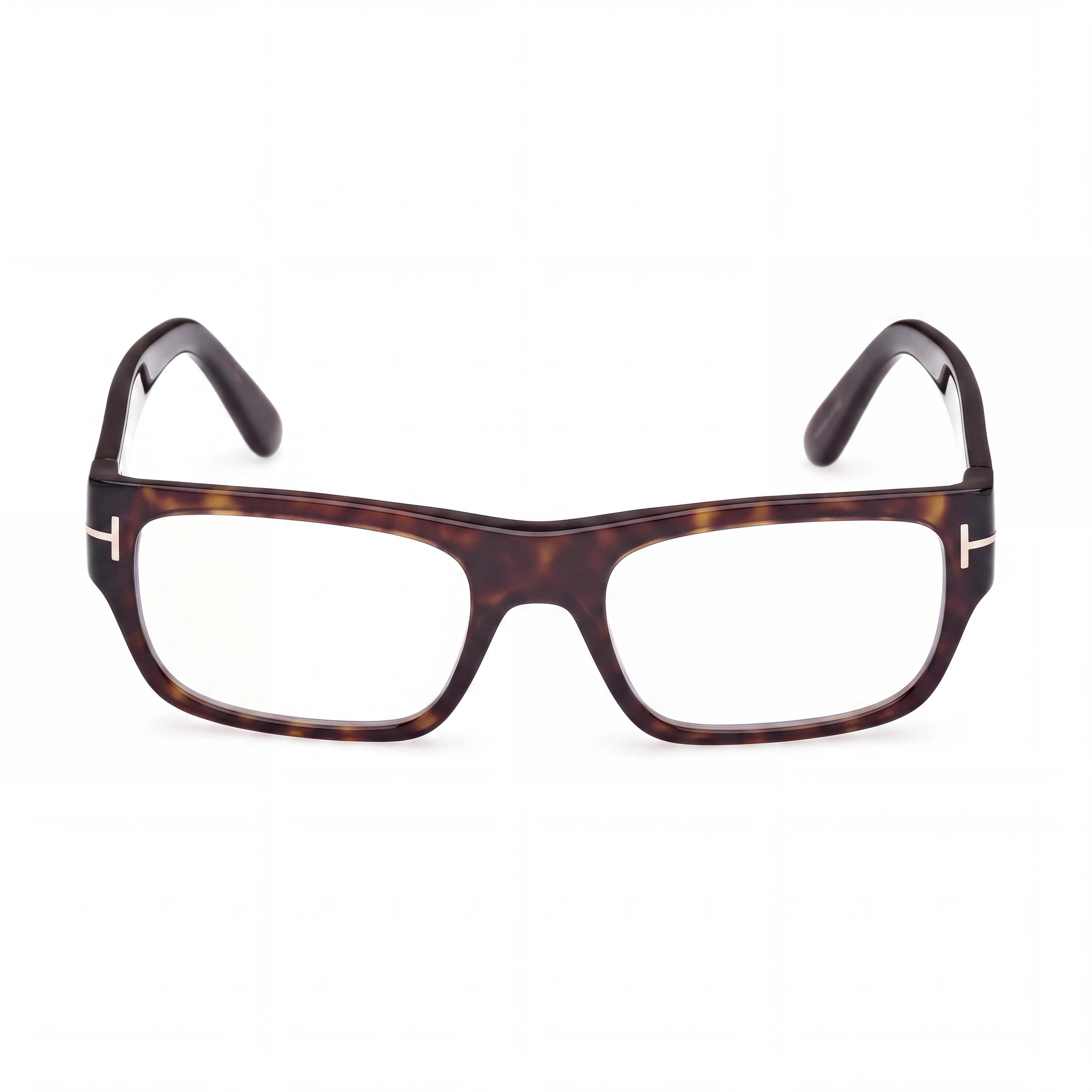 Tom Ford Ft6034-b Unisex Dark Havana Blue Filter Plastic Frame with Non- Black Lenses 54mm, Photo 2