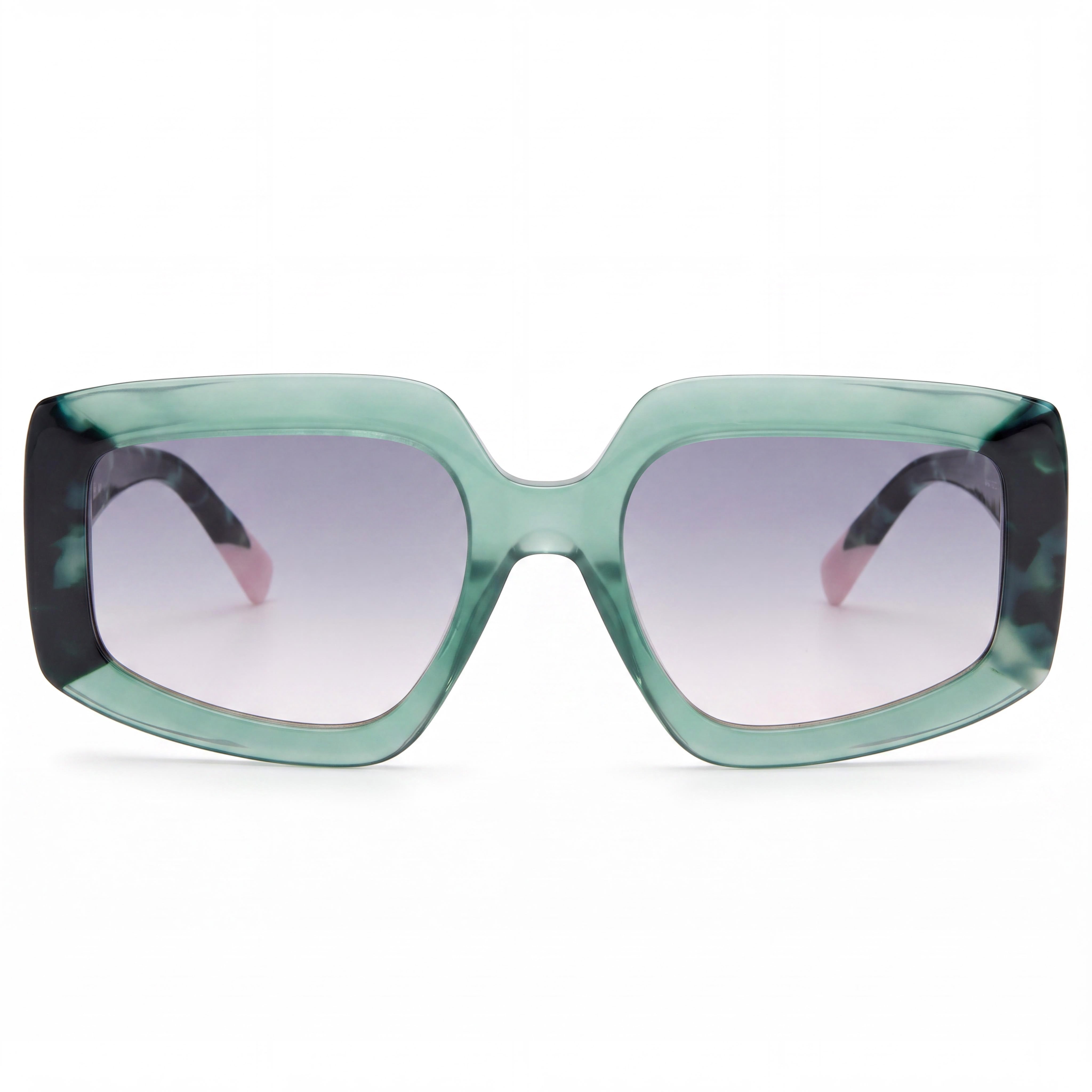 Missoni Missoni Seasonal Women's Green Pink Havana Acetate Frame UV Protection Sunglasses 54mm, Photo 2