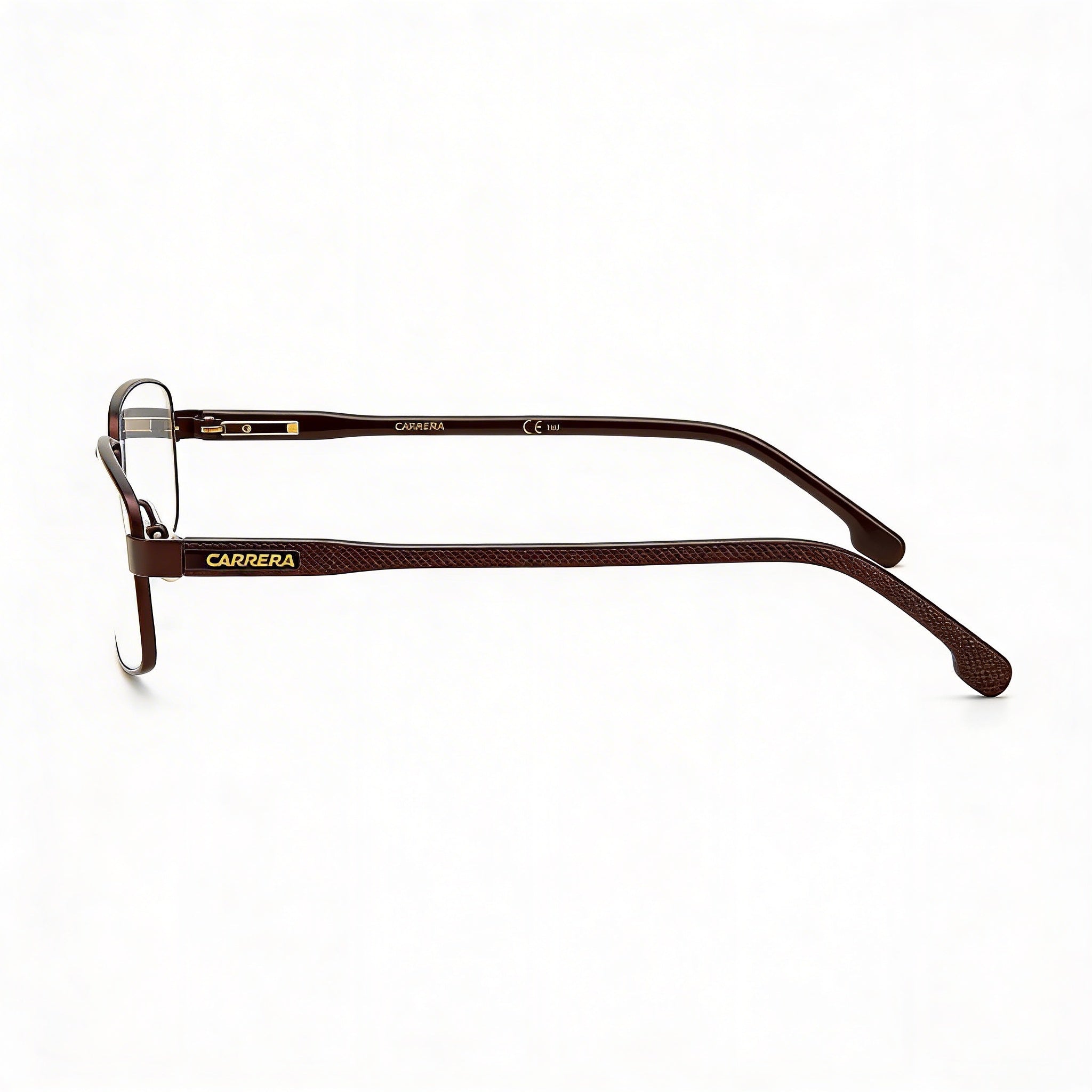 Gafas de sol Carrera 264 unisex con montura metálica marrón y lentes de policarbonato (demo, 55-19-140 mm), Photo 3