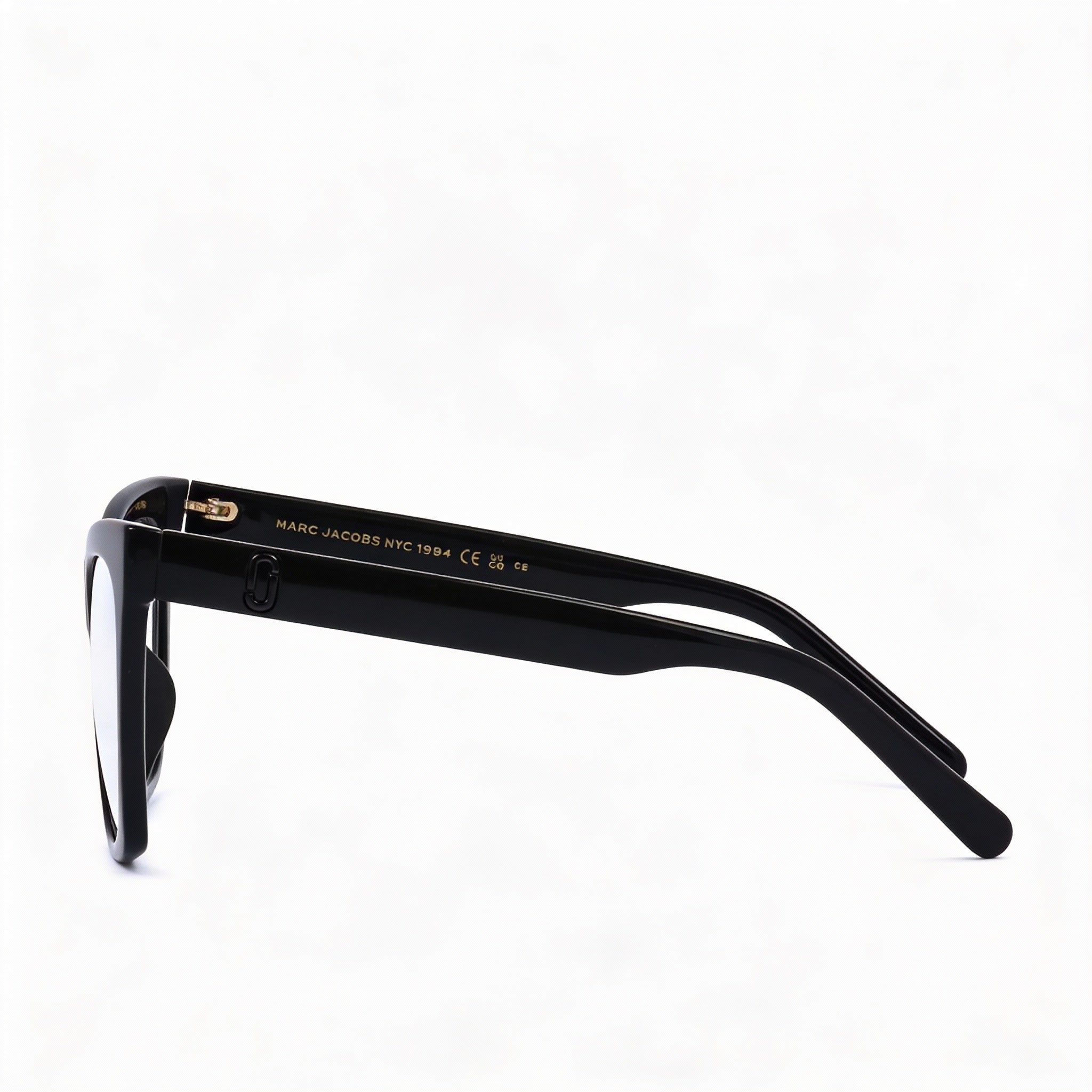Marc Jacobs Classic Unisex Black Cellulose Frame Polycarbonate Non Polarized Sunglasses 53mm, Photo 3