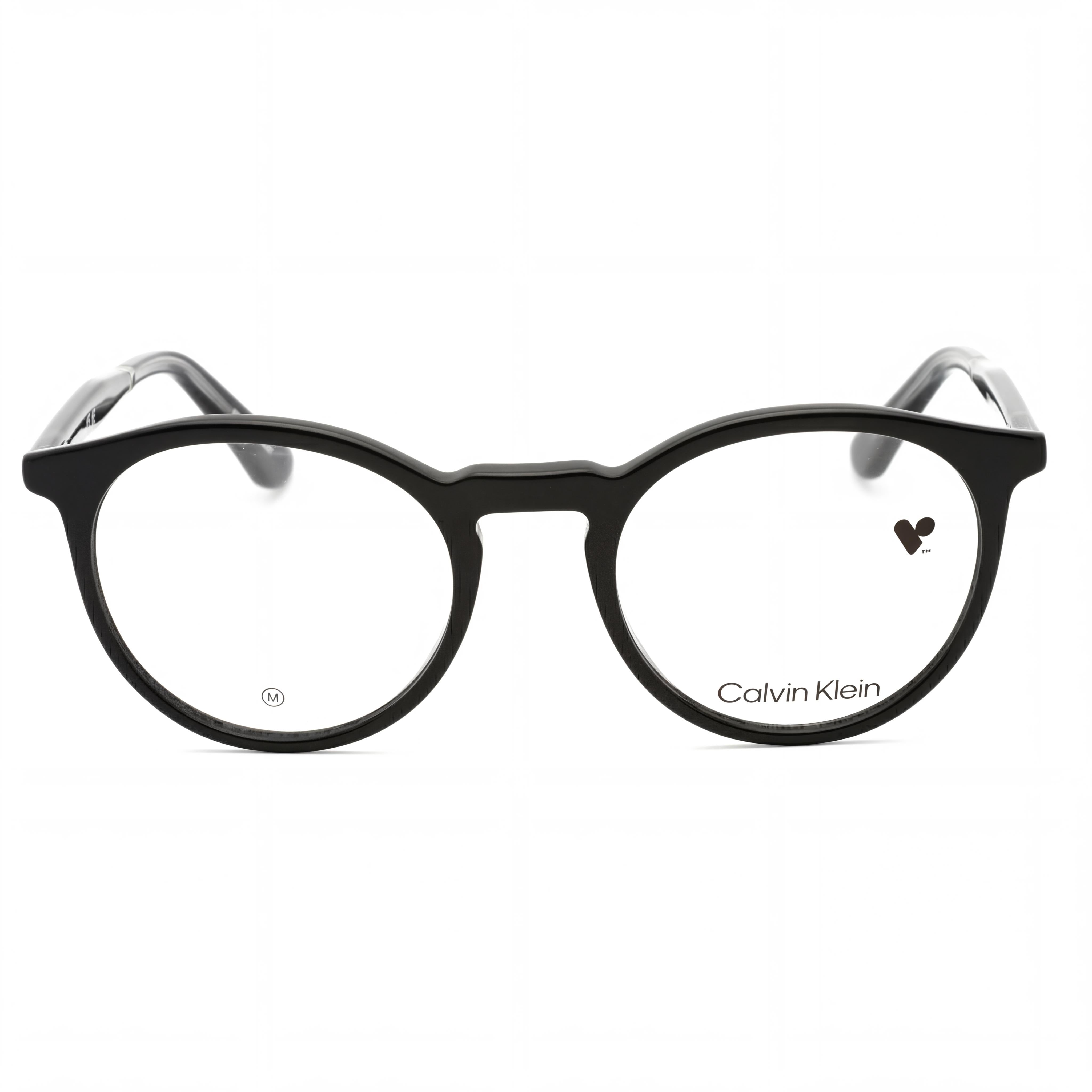 Gafas unisex Calvin Klein CK23515 con montura de plástico negra y lentes de policarbonato negras, ancho de lente de 50 mm, Photo 2