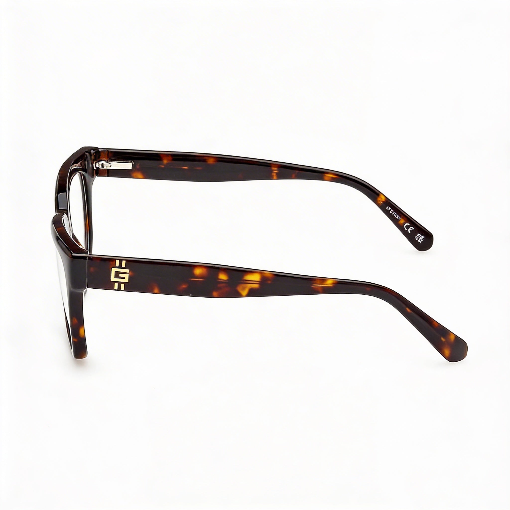 Gafas de sol GUESS Gu50238 para hombre, montura de plástico color Habana oscuro, lentes de 53 mm, puente de 19 mm, patillas de 145 mm, Photo 3