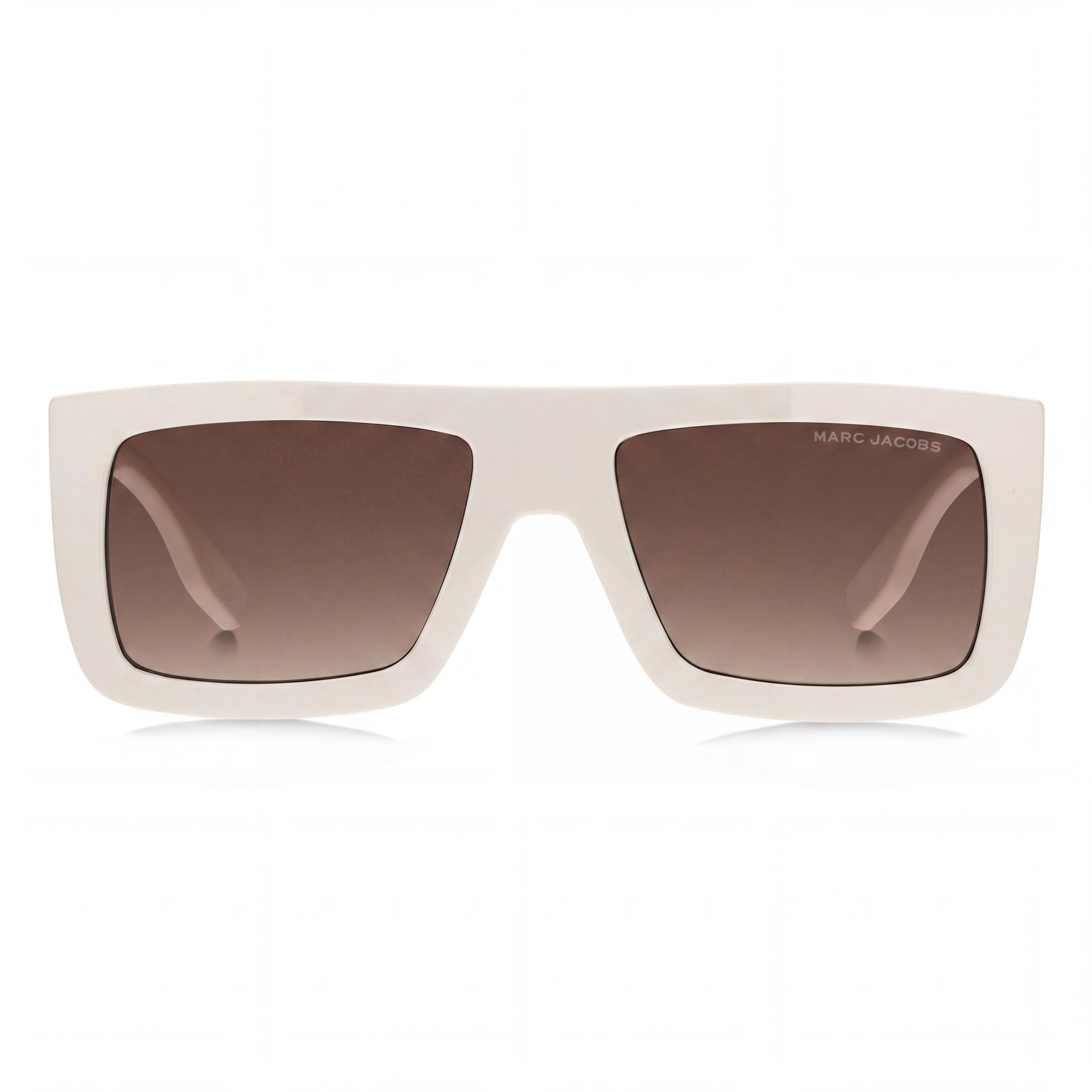 Marc Jacobs MARC 775/S Women's Wayfarers Sunglasses, Ivory Polyamide Frame, Brown Non-Polarized UV Protection Lenses, 53mm, Photo 2
