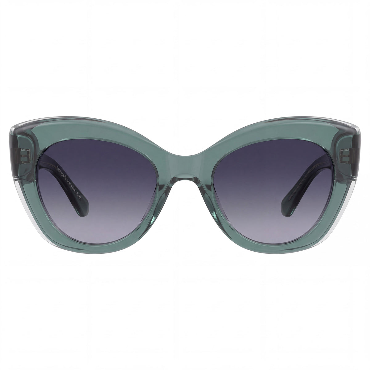 kate spade new york Dominica/S Classic Green Plastic Green Shaded Non-Polarized Unisex 49-20-140, Photo 2